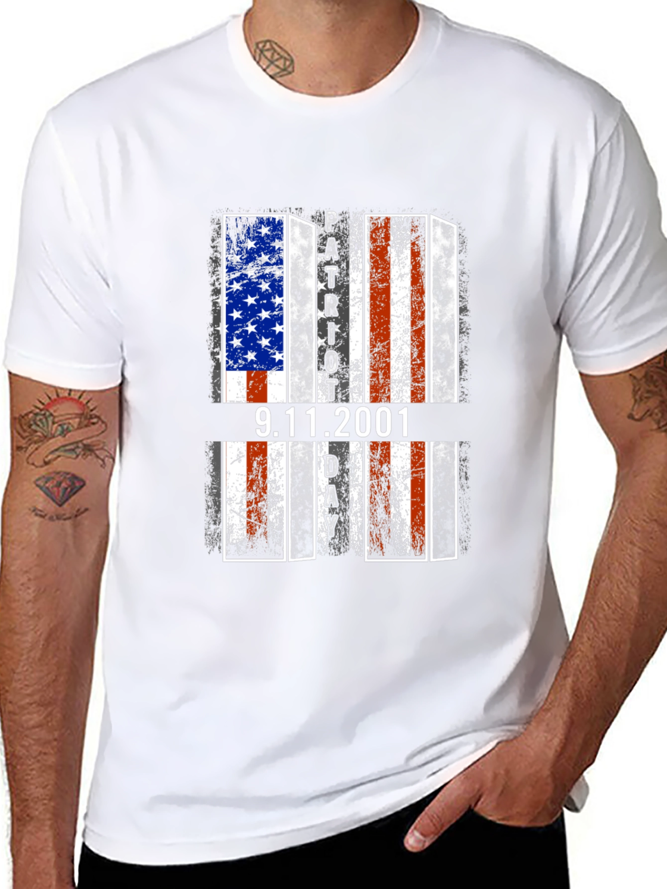 9/11 Patriot Day Graphic T-Shirt