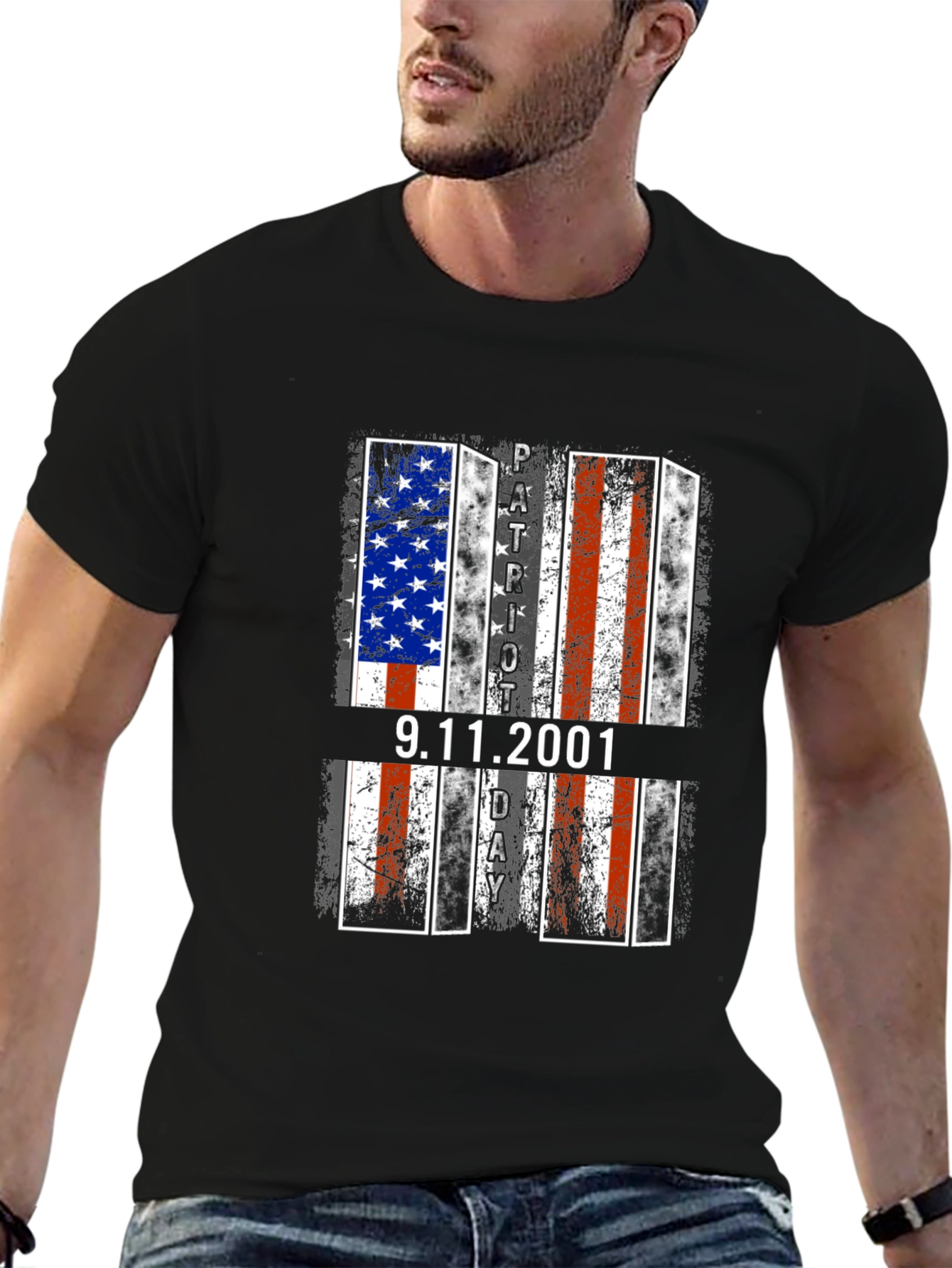 9/11 Patriot Day Graphic T-Shirt
