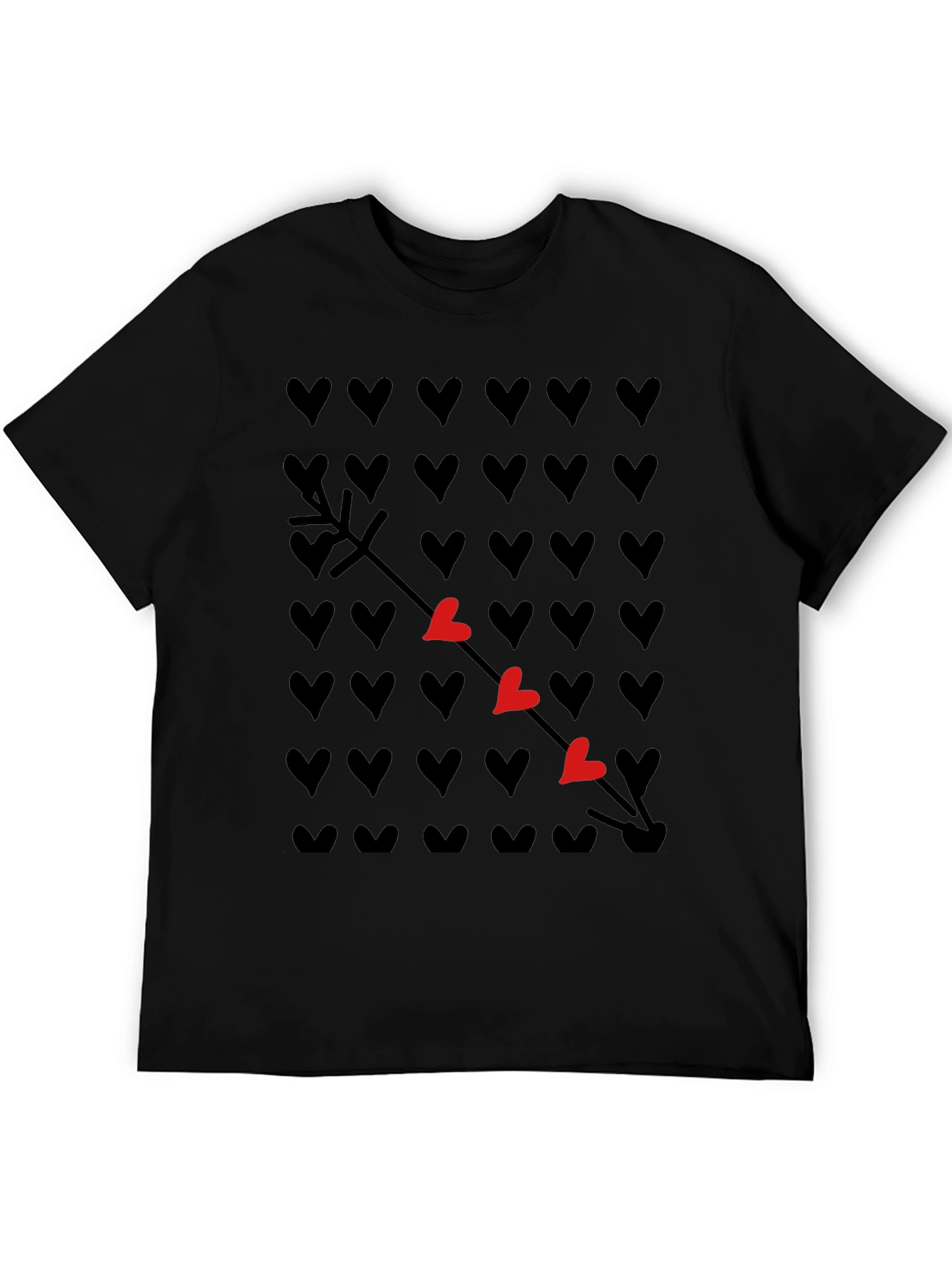 Heart Arrow T-Shirt - Trendy Graphic Tee