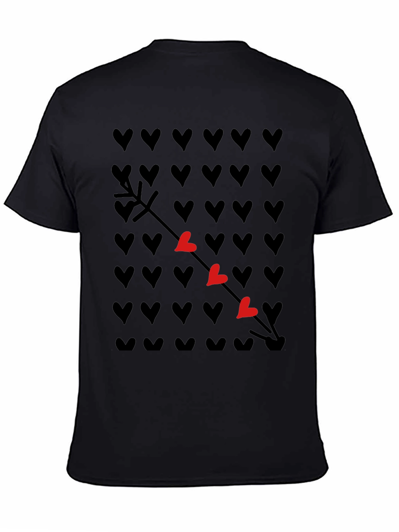Heart Arrow T-Shirt - Trendy Graphic Tee