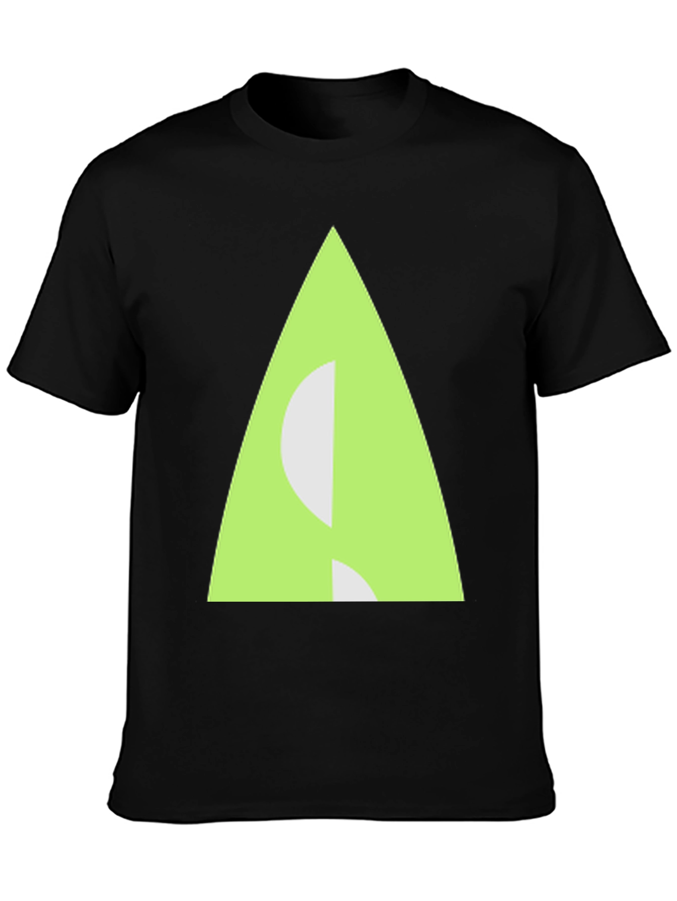 Geometric Triangle Graphic Tee - Modern Style
