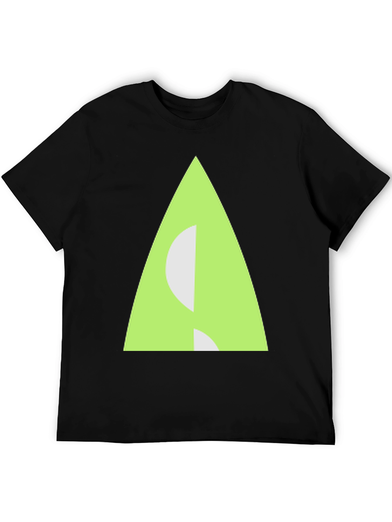 Geometric Triangle Graphic Tee - Modern Style