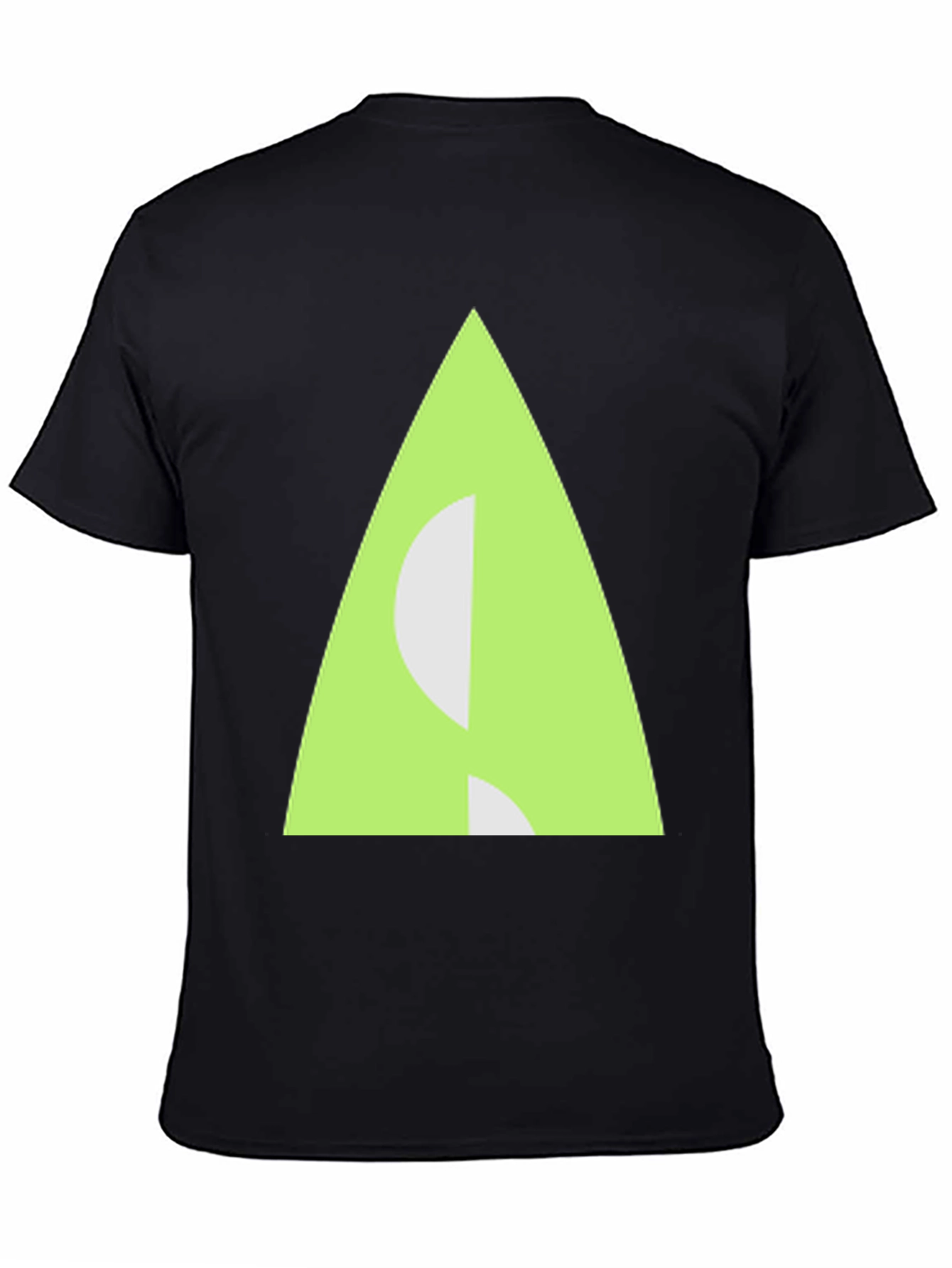 Geometric Triangle Graphic Tee - Modern Style