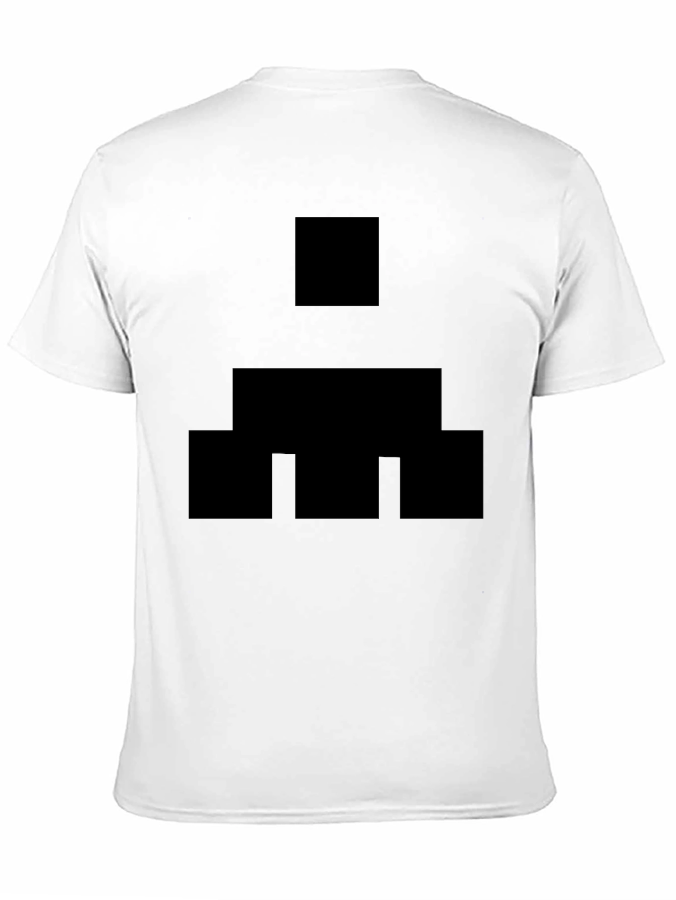 Geometric Pattern Black T-Shirt