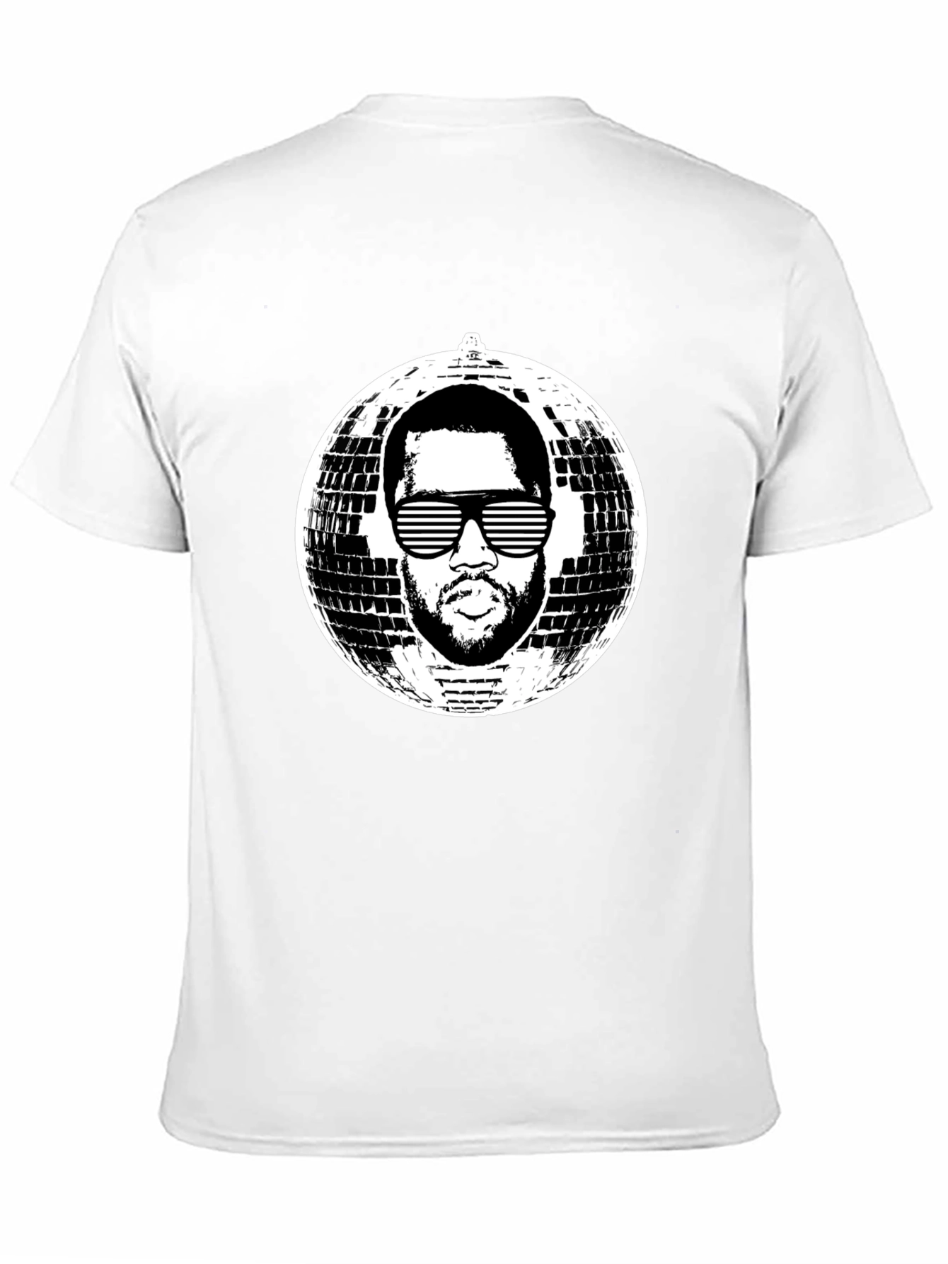 Retro Disco Kanye Tee - Black