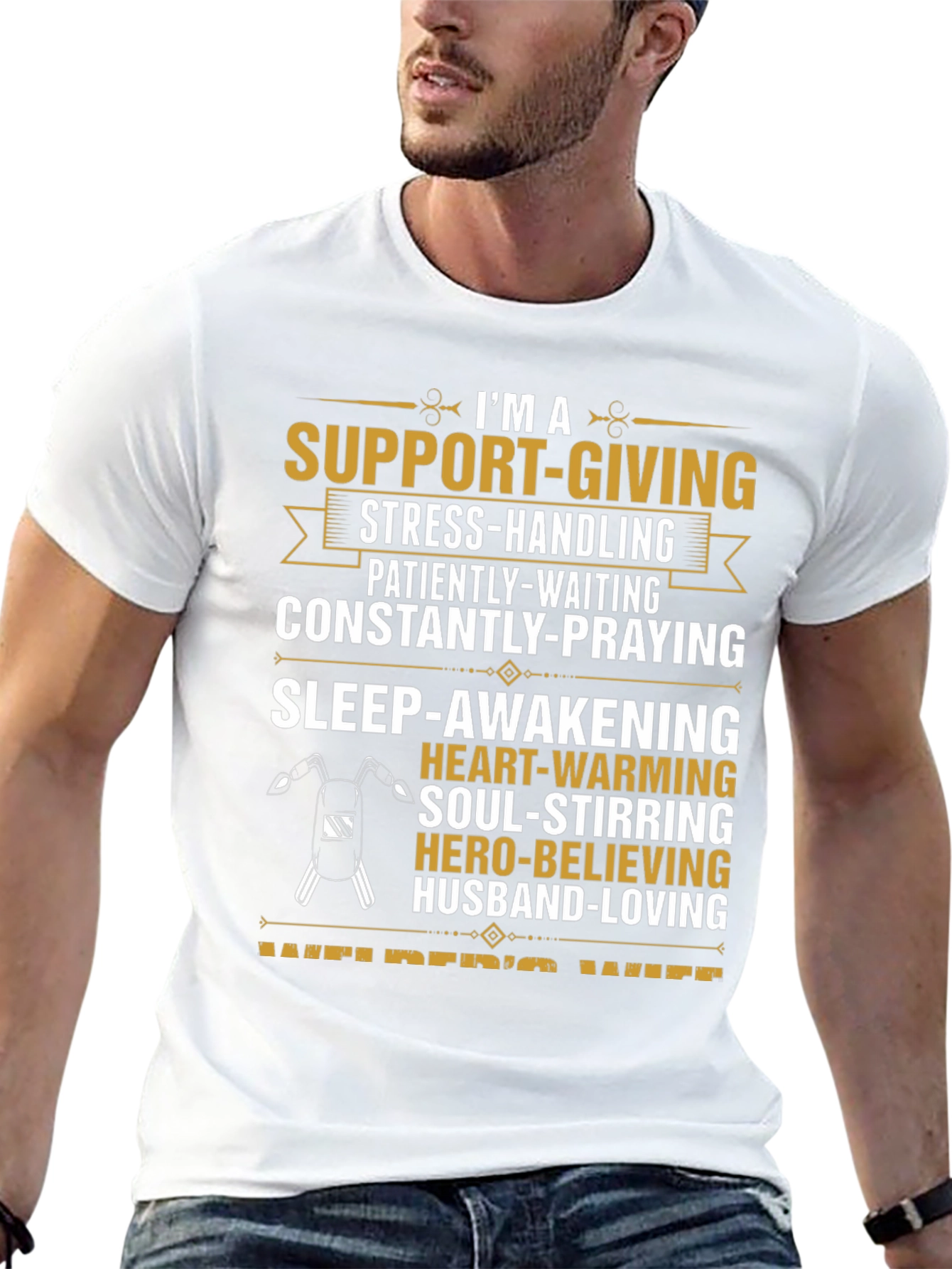 Welders Wife T-Shirt: Support-Giving Loving