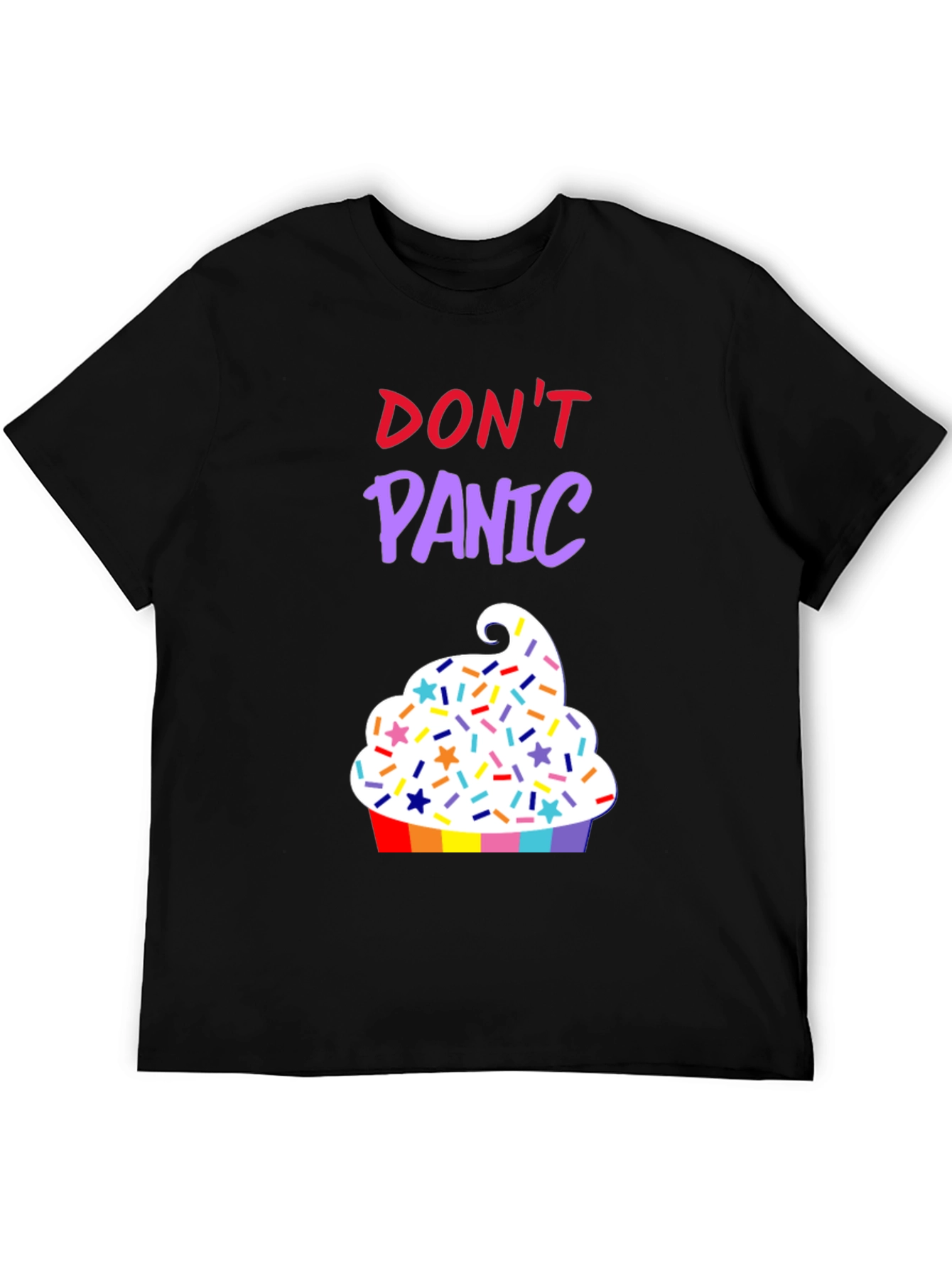 Dont Panic Cupcake T-Shirt