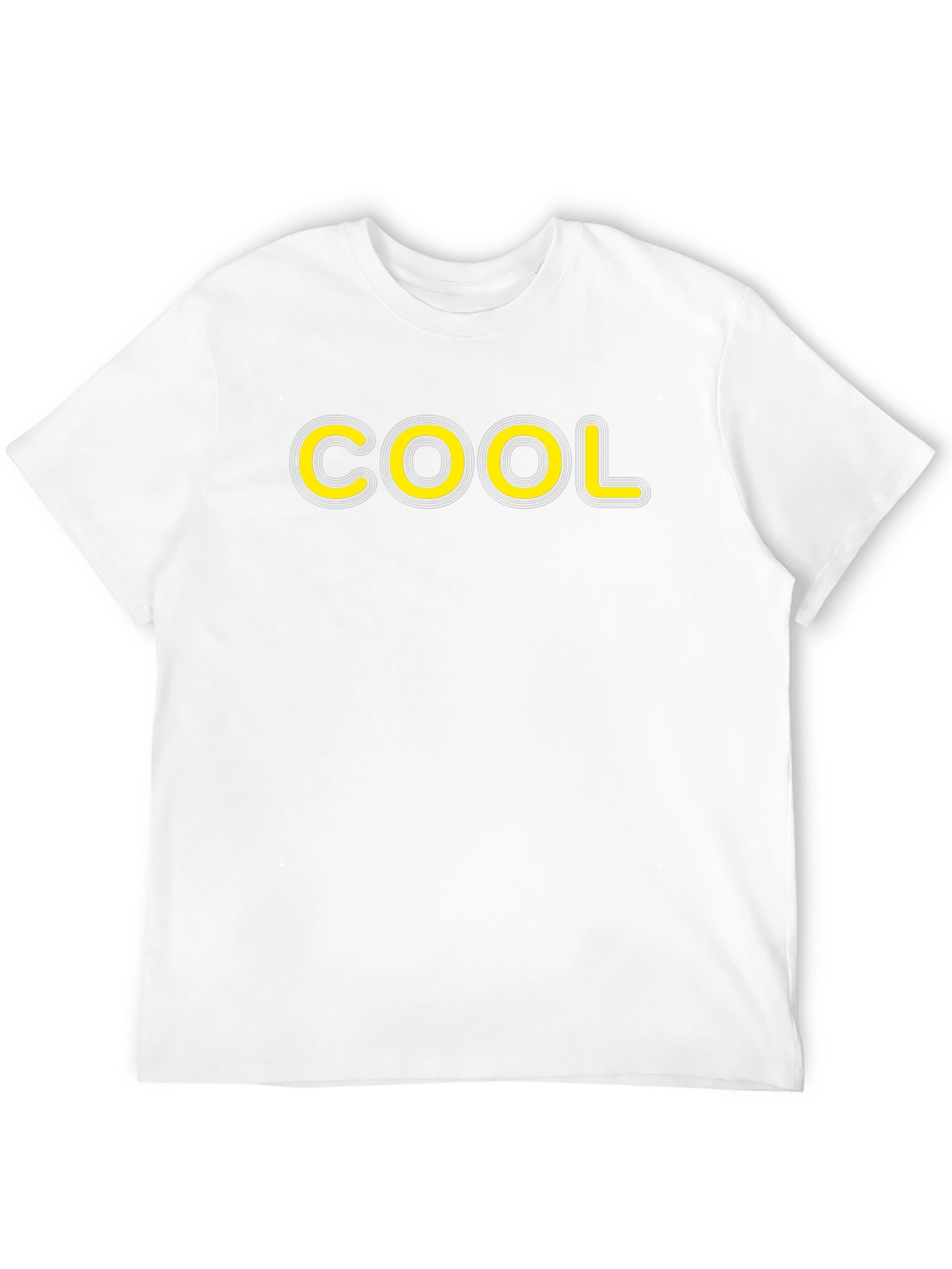 COOL Graphic Tee - Black Cotton T-Shirt