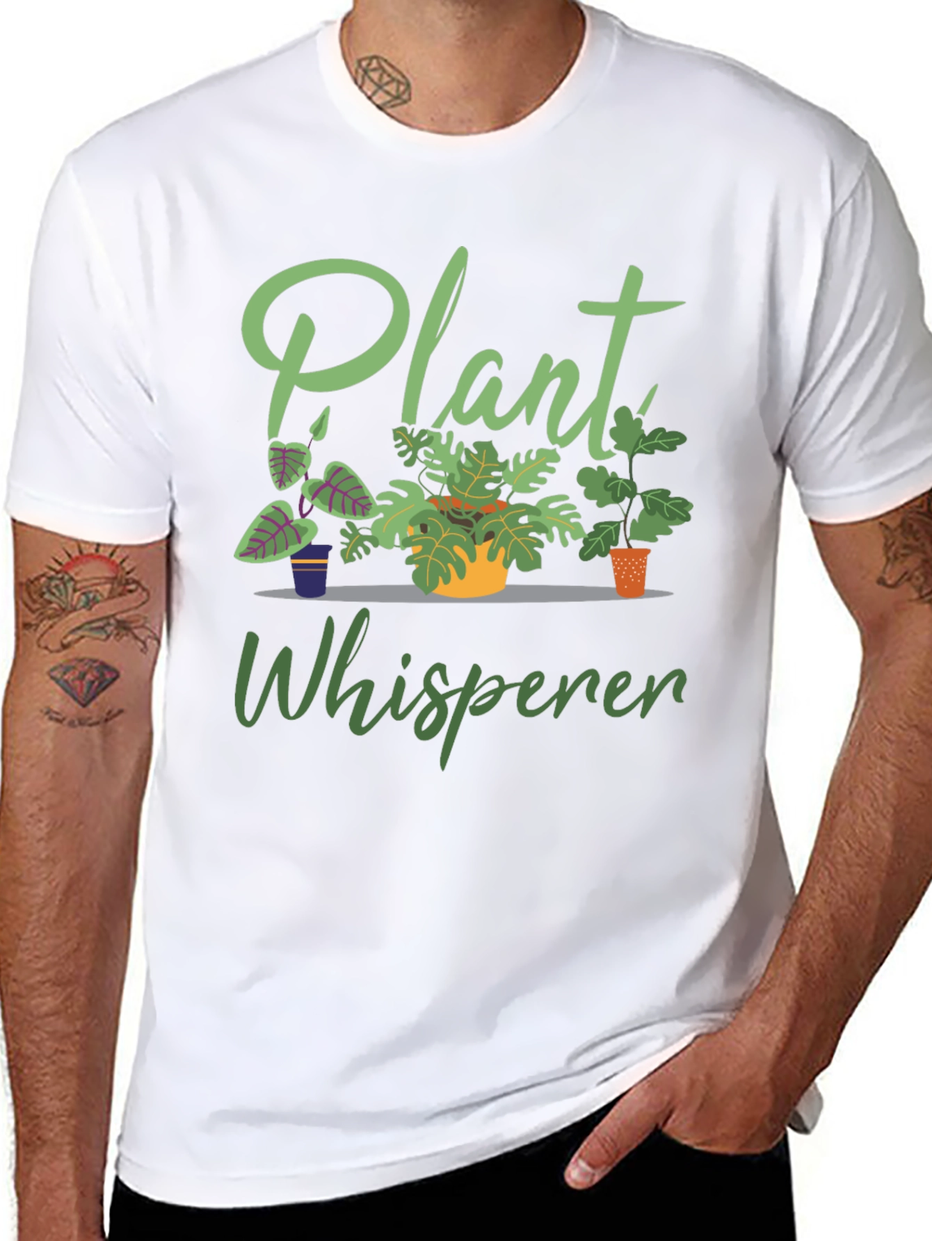Plant Whisperer T-Shirt - Houseplant Lover Tee