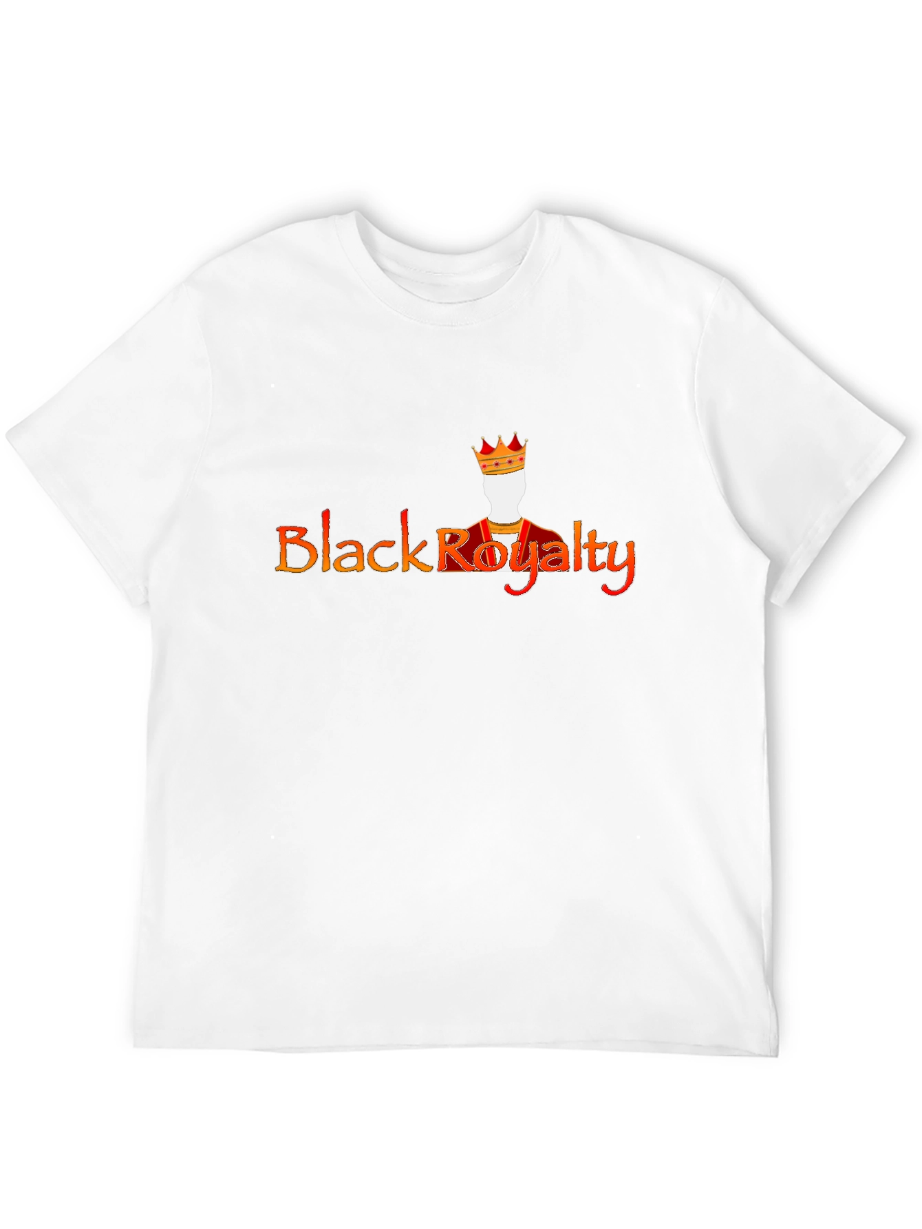 Black Royalty Graphic Tee - Statement Shirt