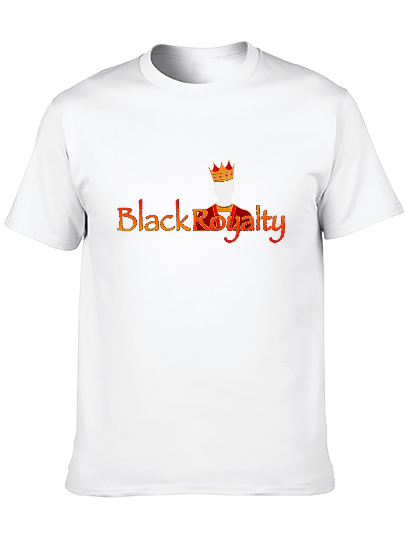 Black Royalty Graphic Tee - Statement Shirt