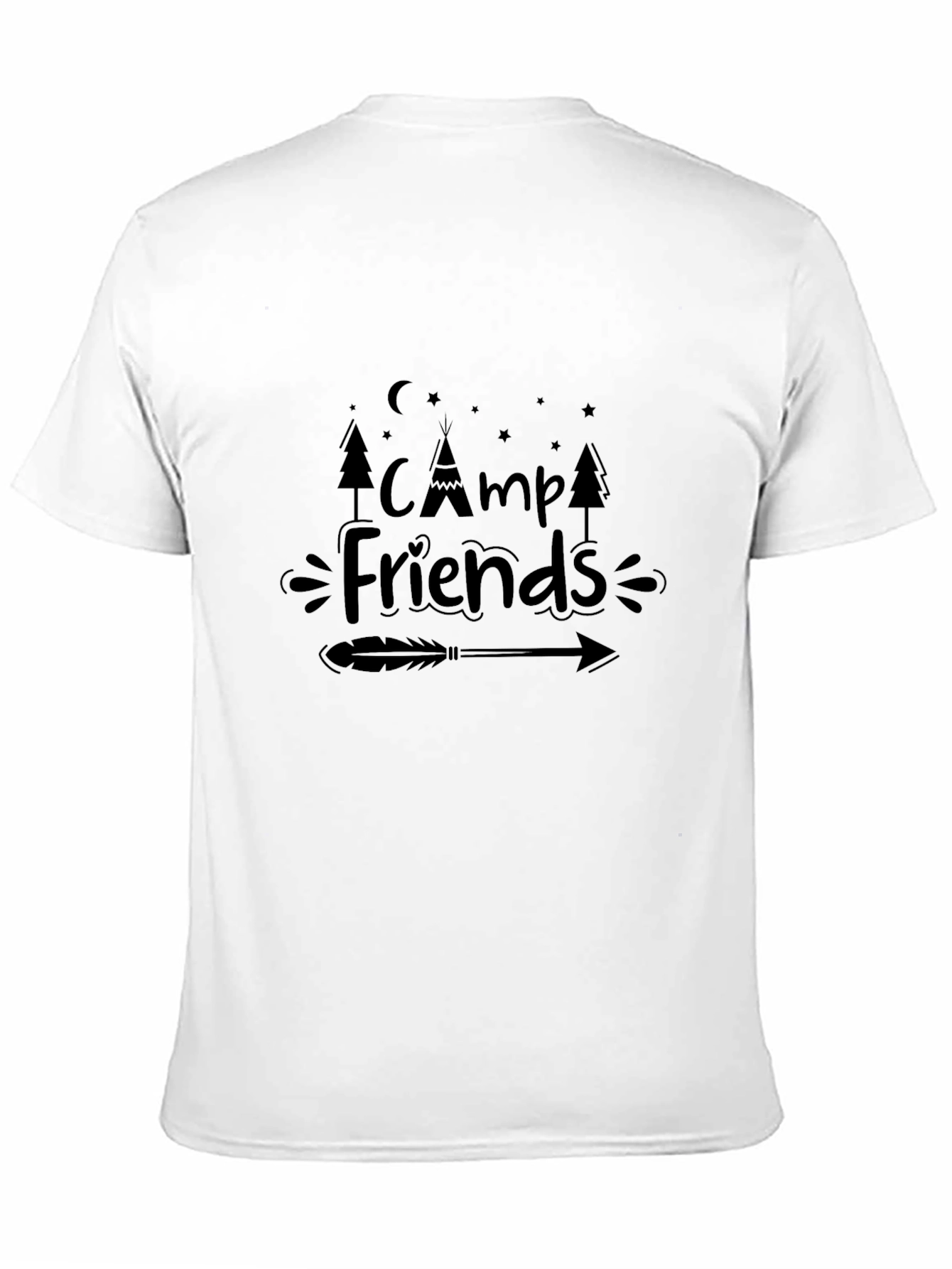 Camp Friends Graphic T-Shirt