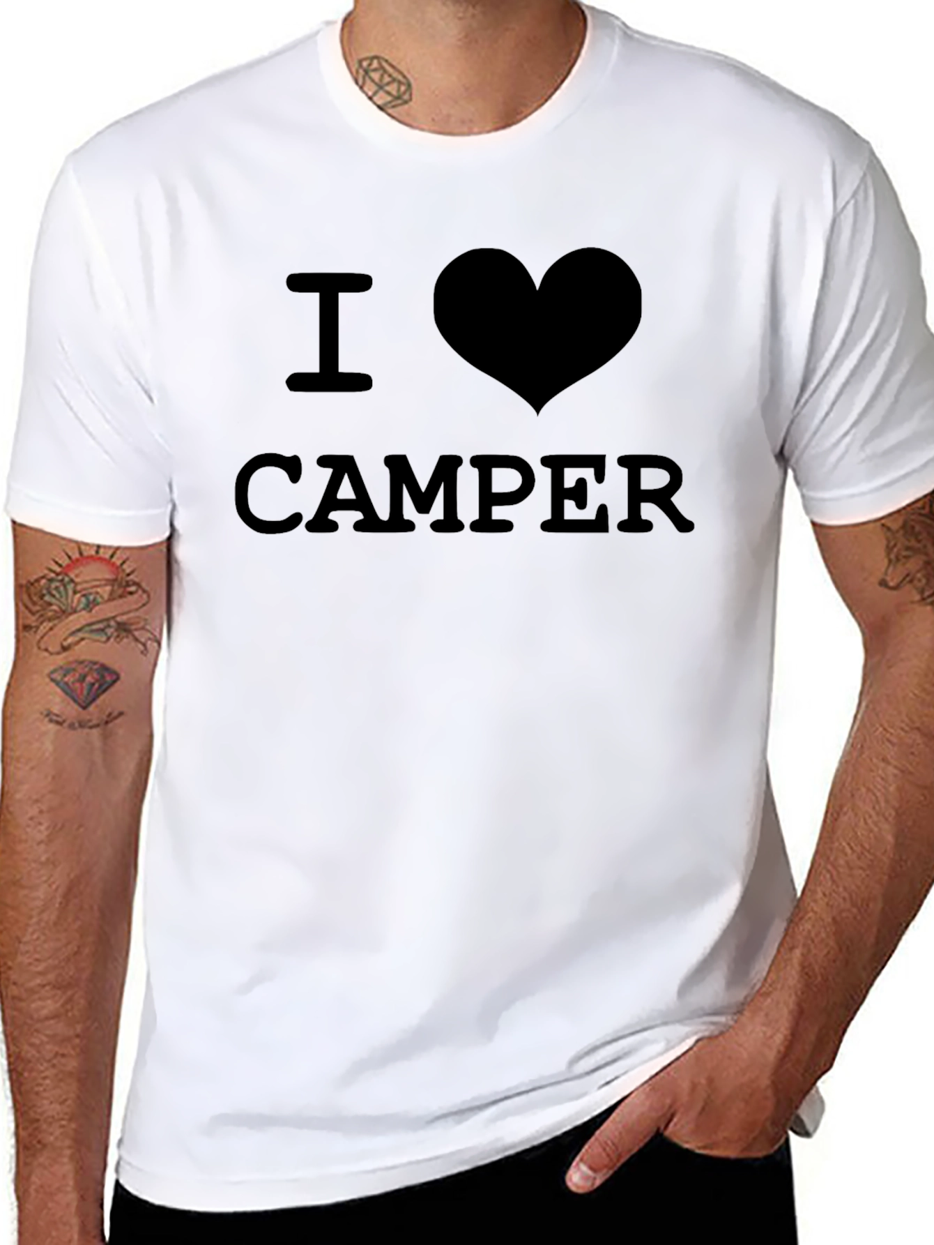 I Heart Camper Graphic T-Shirt