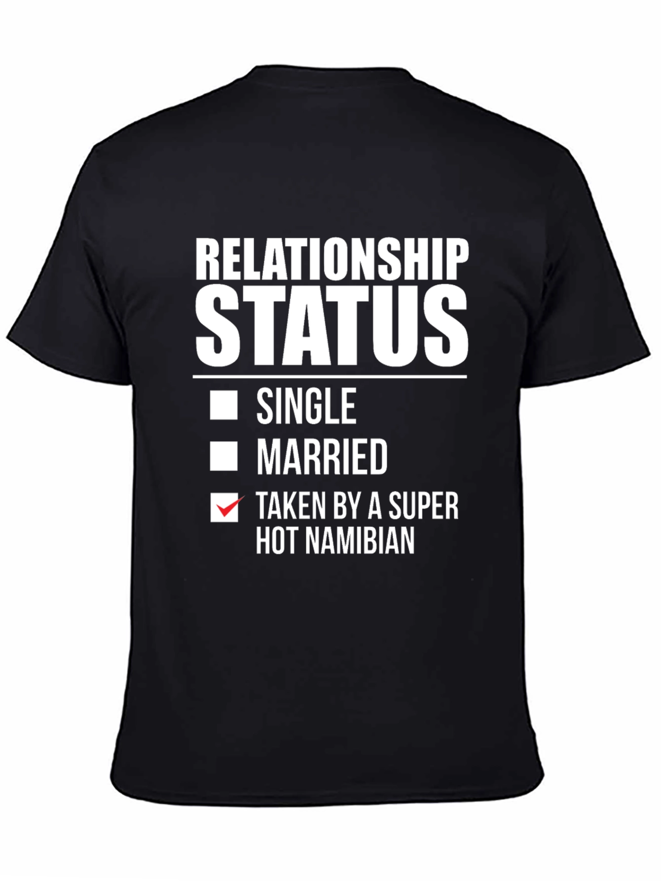 Funny Relationship Status Namibian T-Shirt