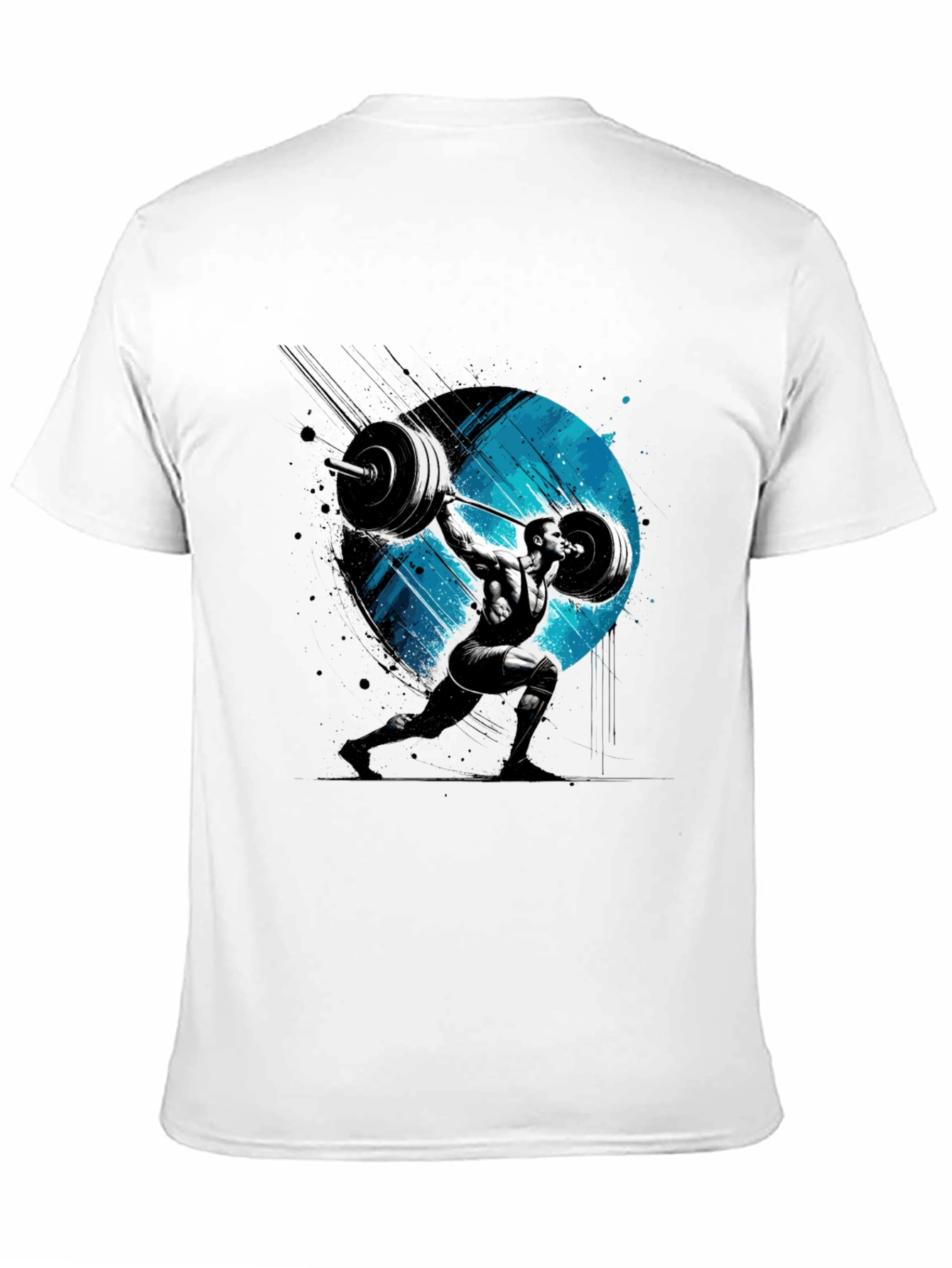 Weightlifting Graphic Tee - Black