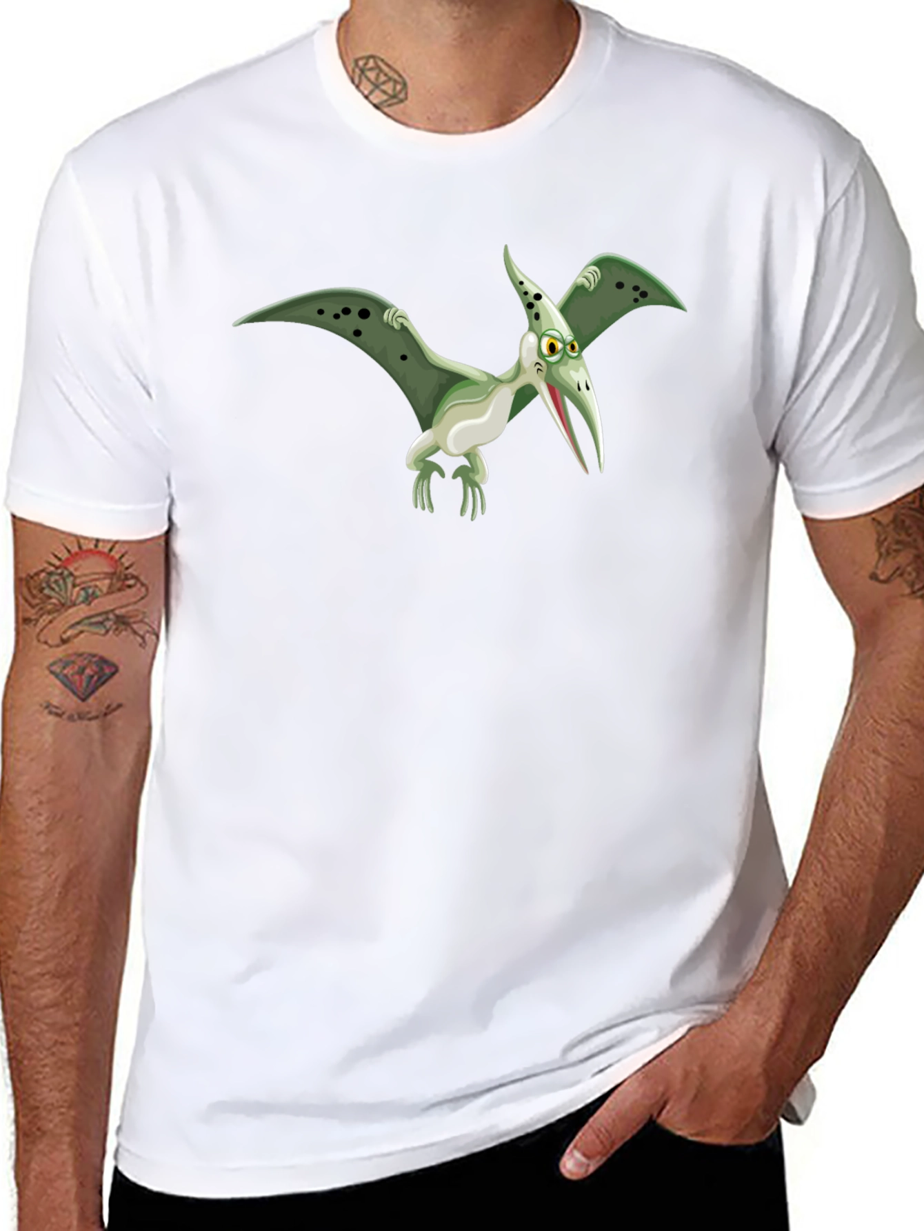 Cartoon Pterodactyl T-Shirt