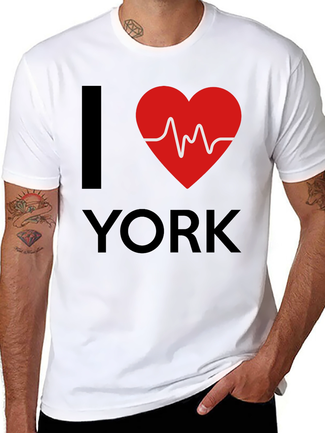 I Heart York Graphic Tee