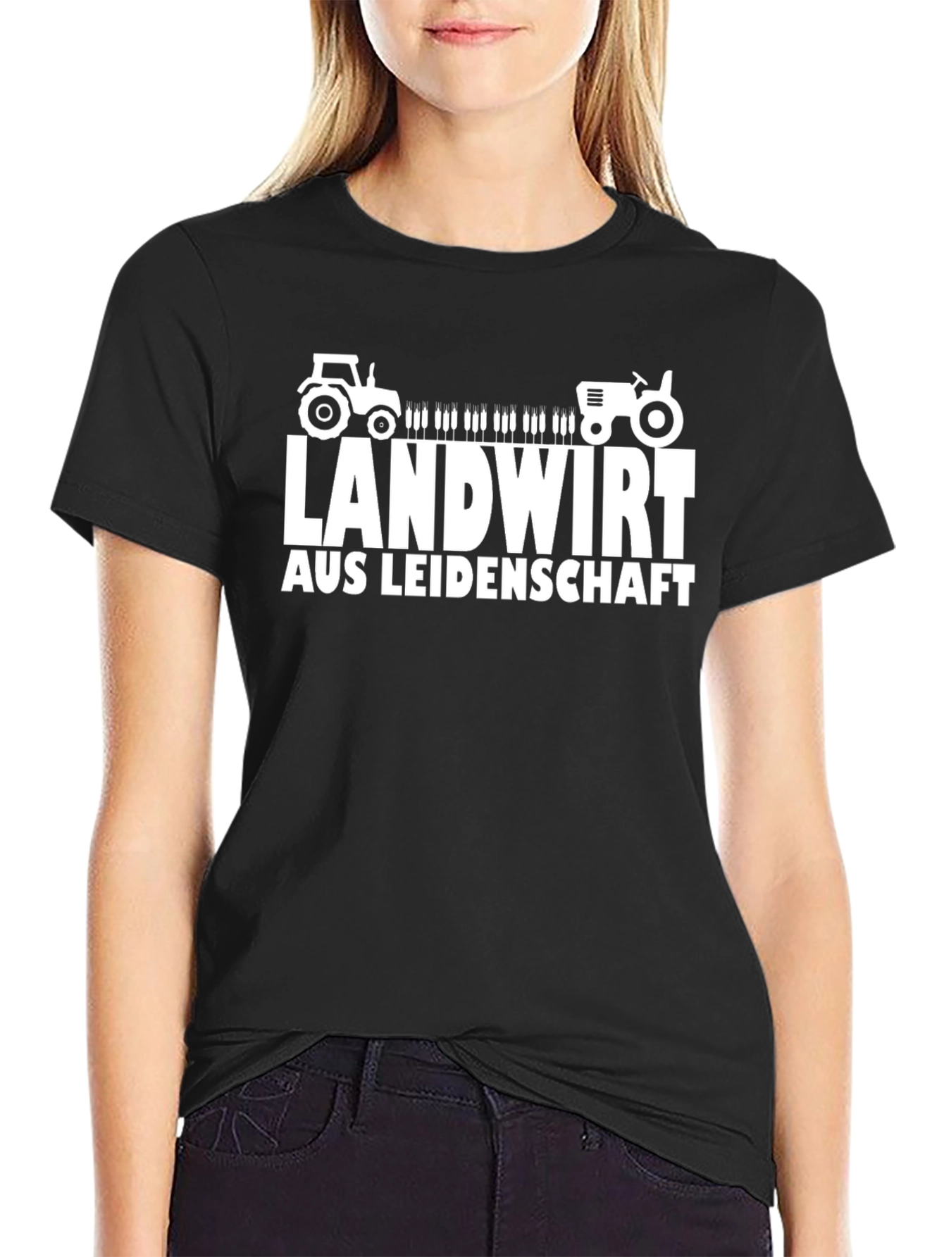 Landwirt Aus Leidenschaft Black T-Shirt