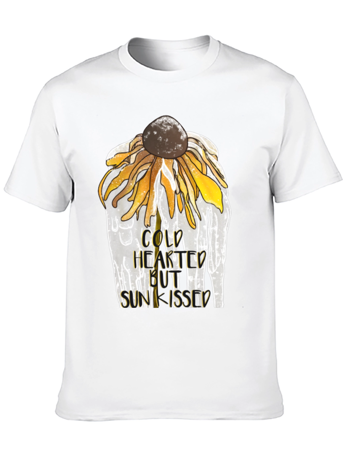 Cold Hearted Sunkissed Sunflower Graphic Tee