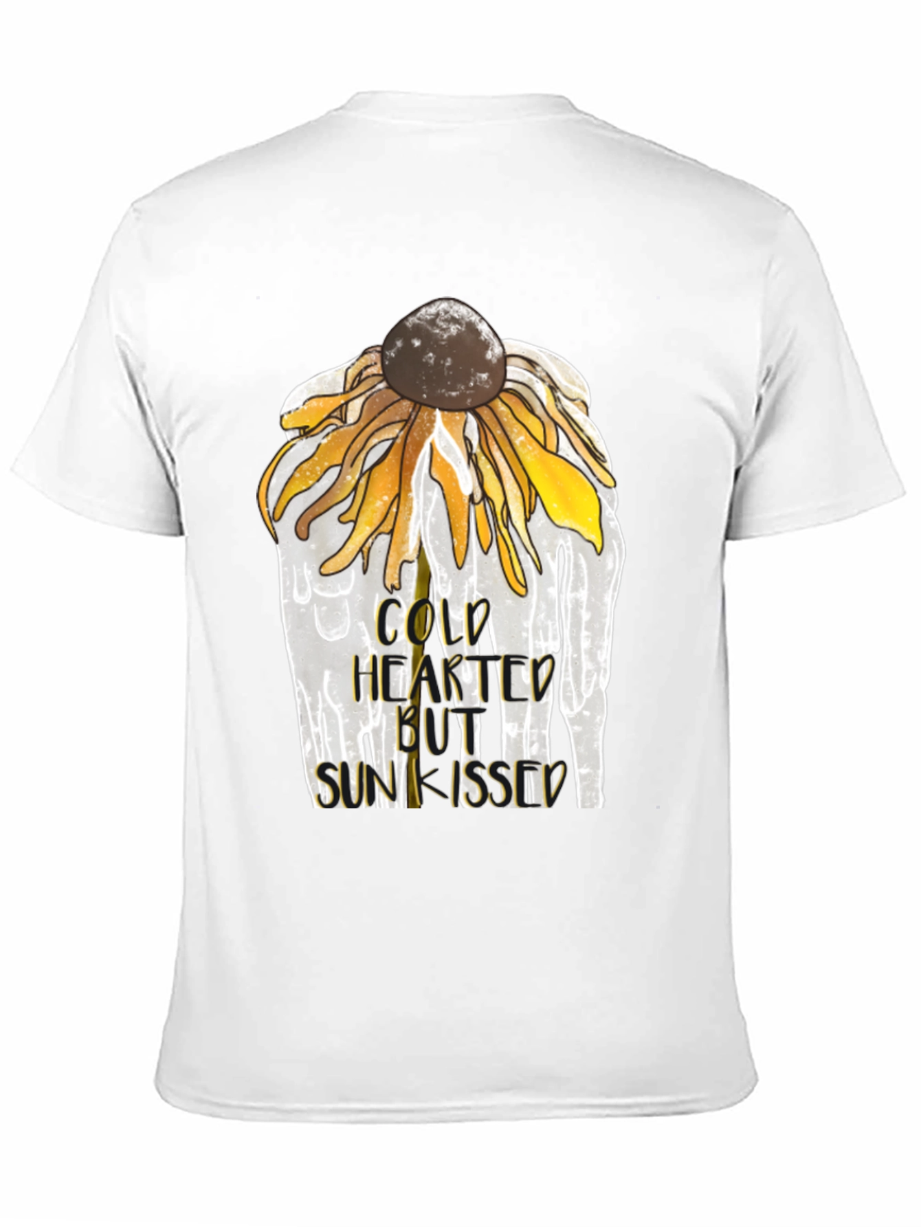 Cold Hearted Sunkissed Sunflower Graphic Tee