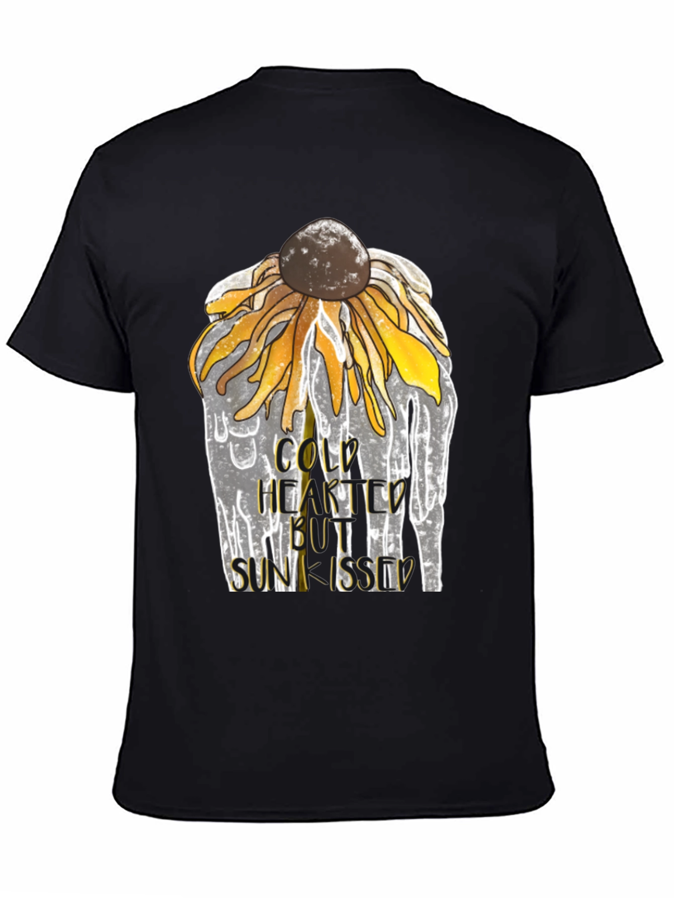 Cold Hearted Sunkissed Sunflower Graphic Tee