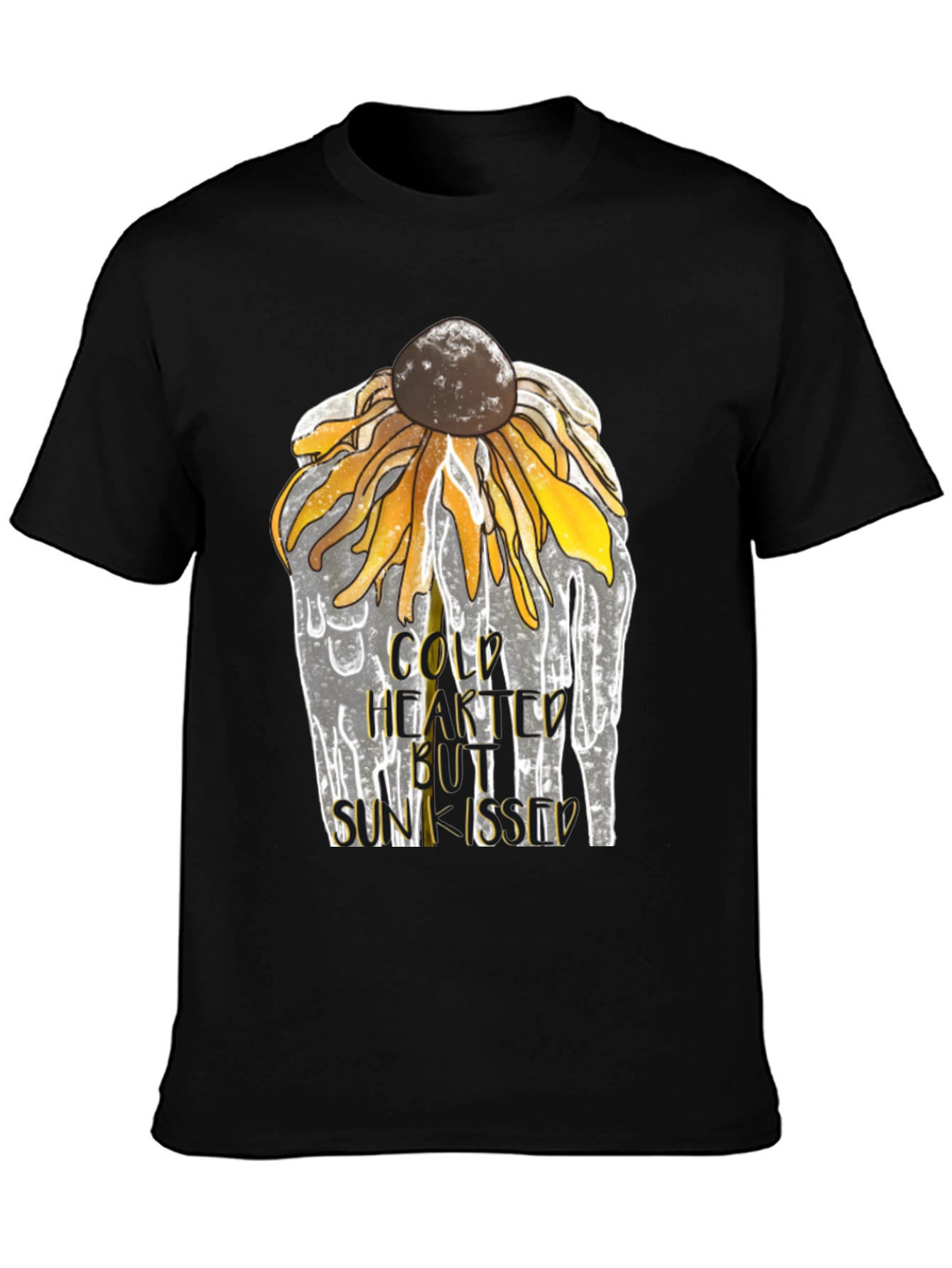 Cold Hearted Sunkissed Sunflower Graphic Tee