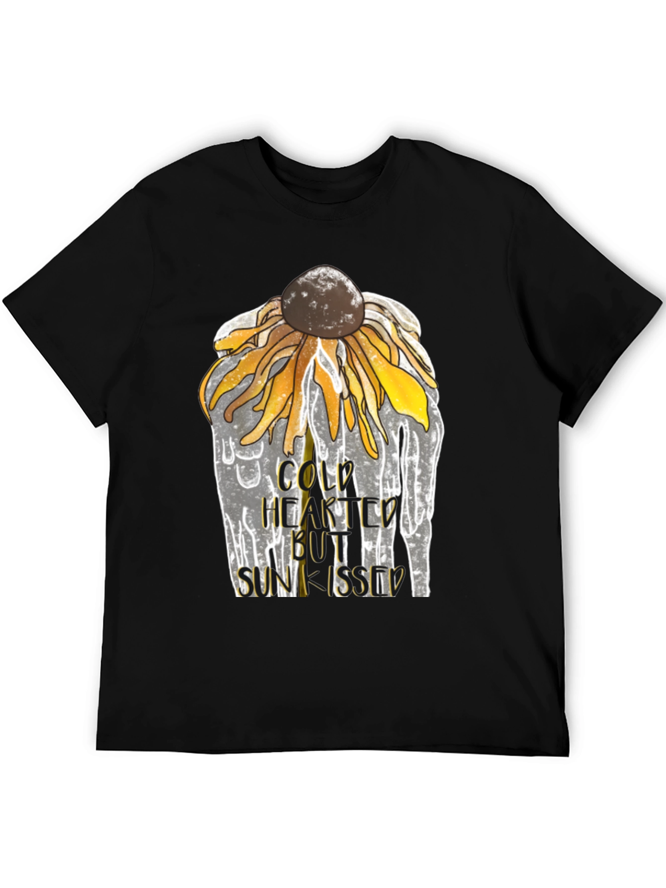 Cold Hearted Sunkissed Sunflower Graphic Tee