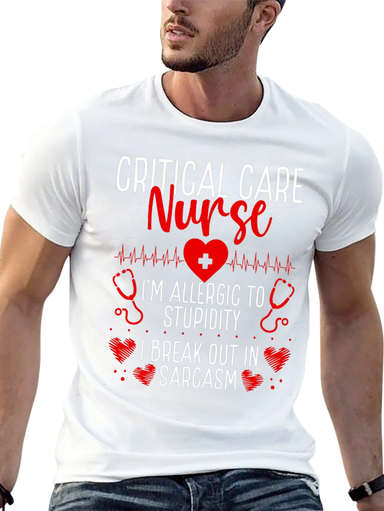 Critical Care Nurse Sarcasm T-Shirt