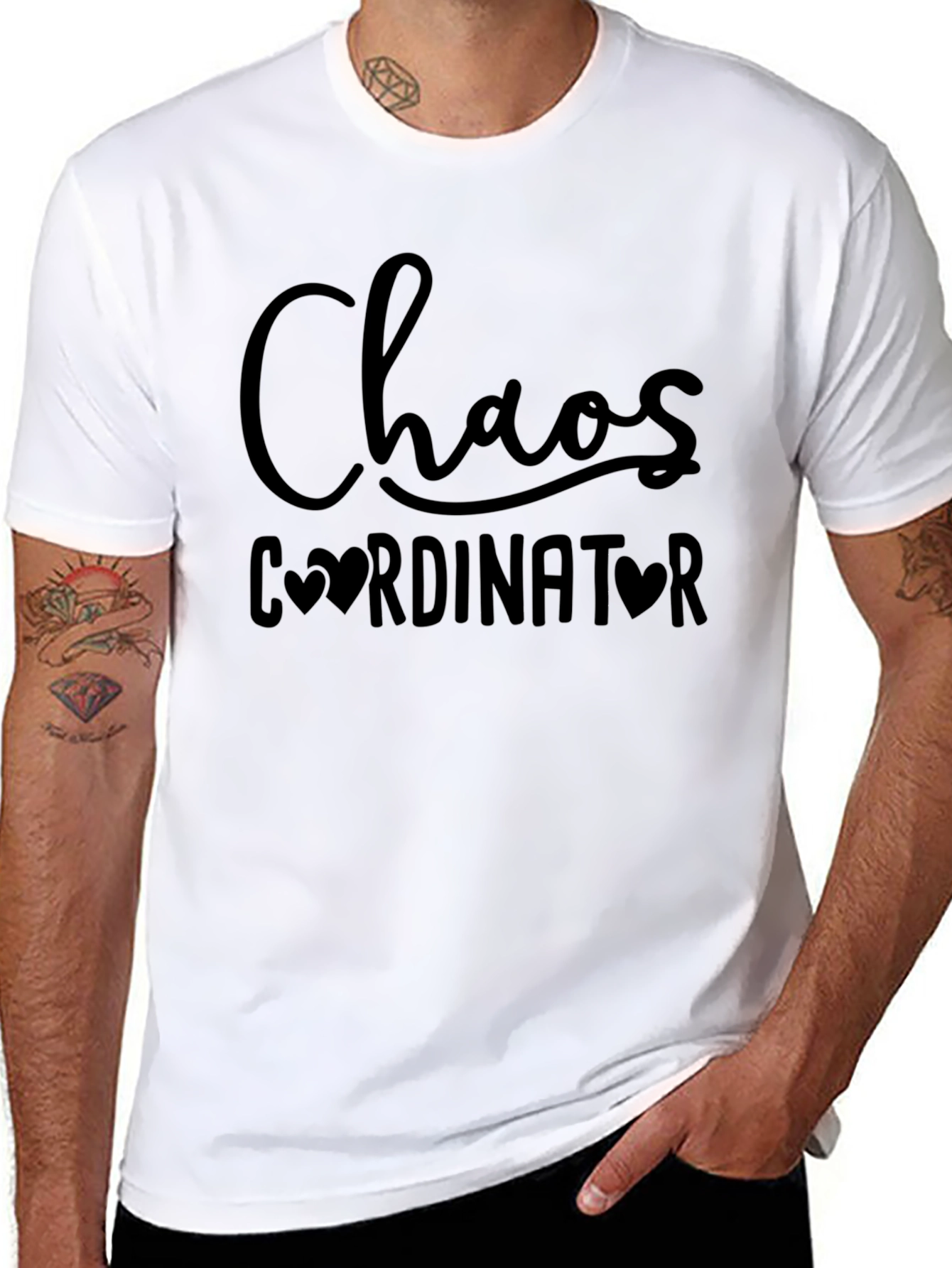 Chaos Coordinator Black Graphic Tee