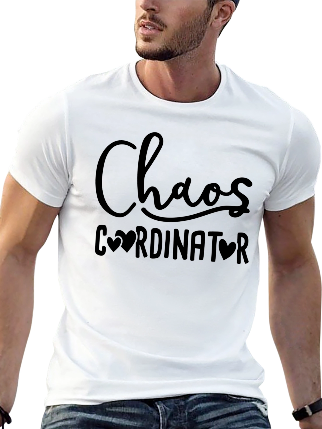 Chaos Coordinator Black Graphic Tee