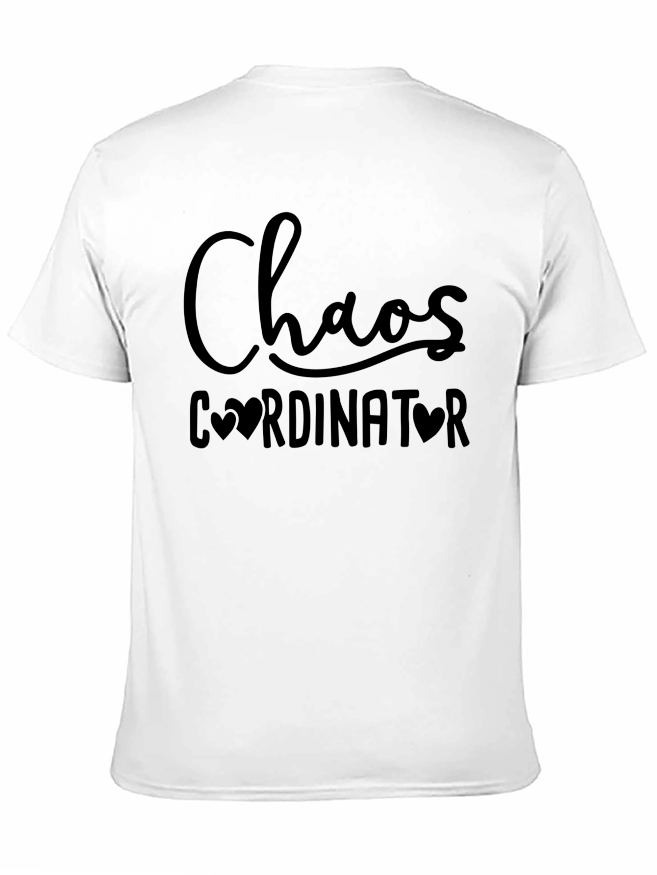 Chaos Coordinator Black Graphic Tee