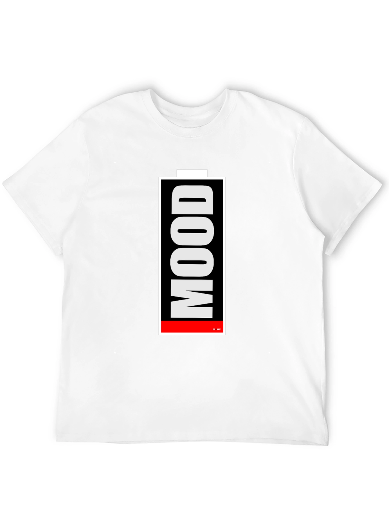 Mood Battery Graphic Tee - Black Short Sleeve