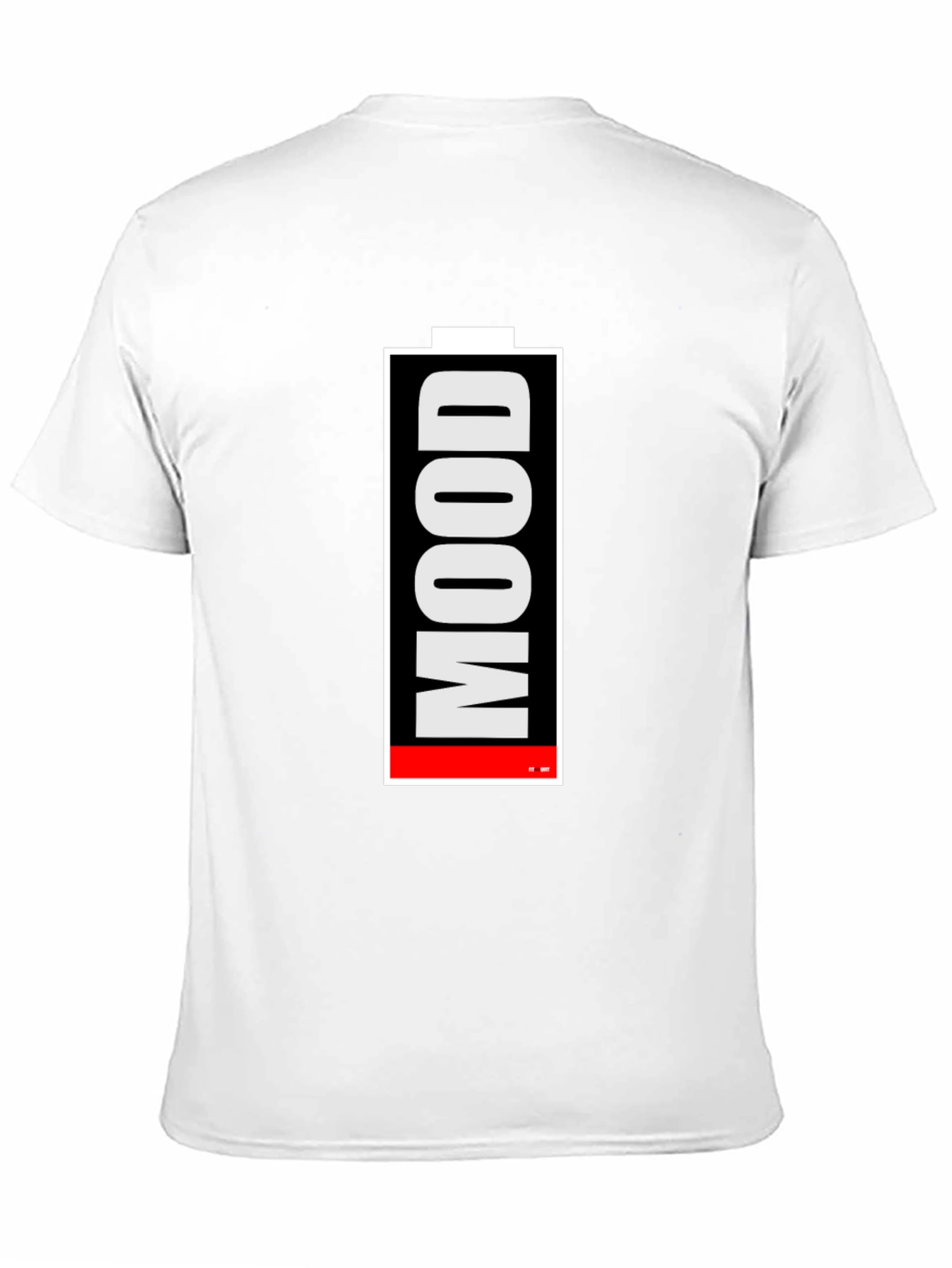 Mood Battery Graphic Tee - Black Short Sleeve