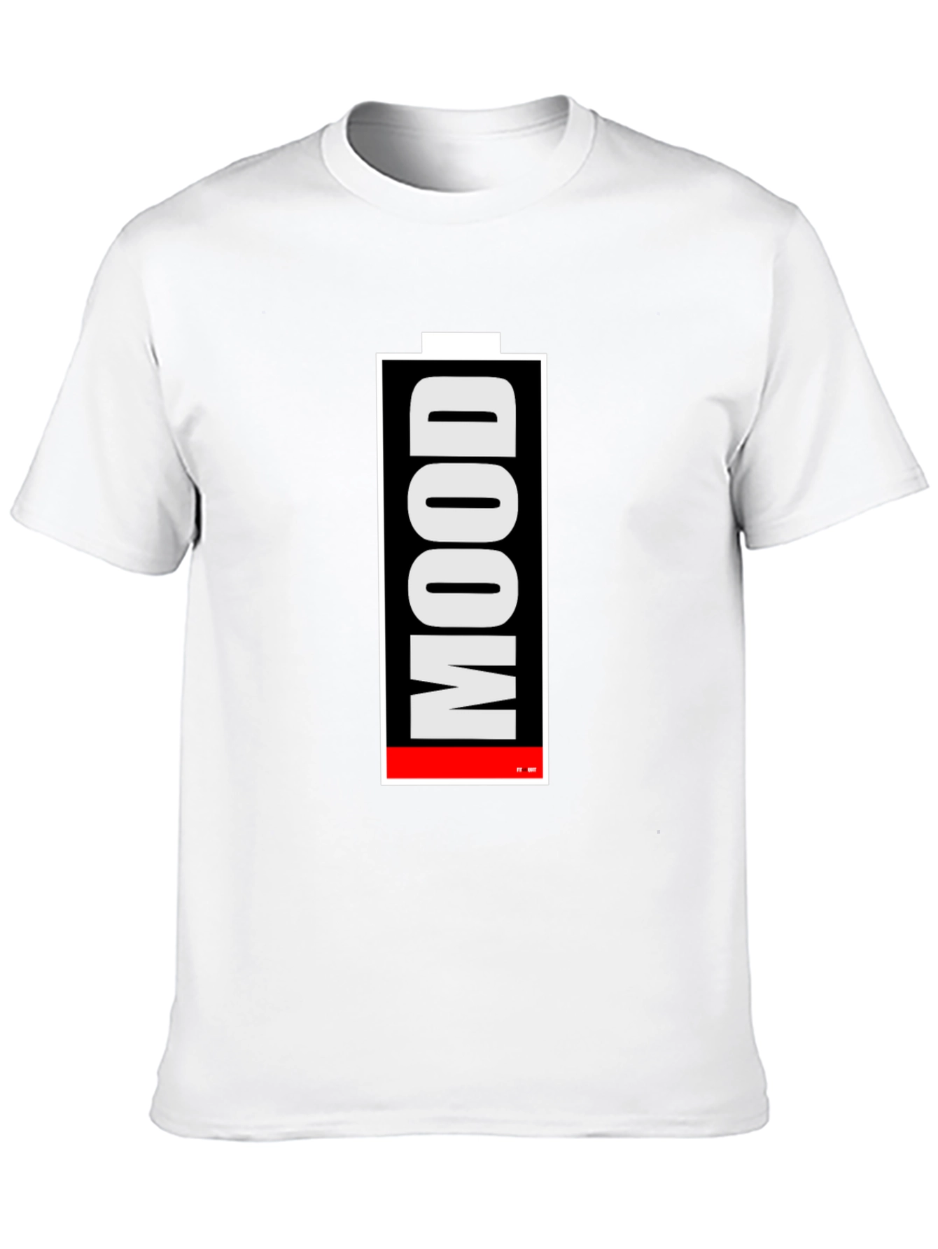 Mood Battery Graphic Tee - Black Short Sleeve