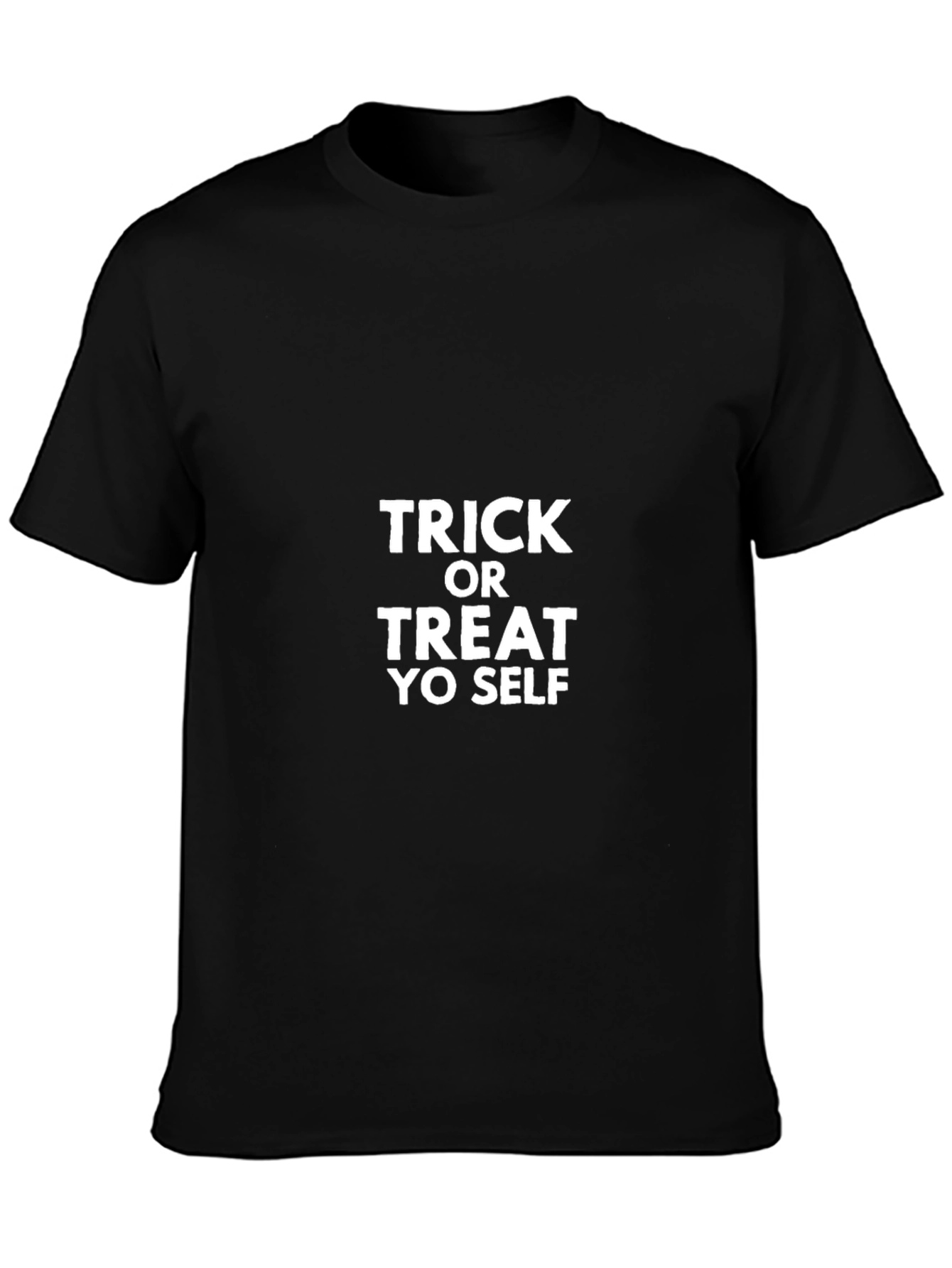 Trick or Treat Yo Self Graphic T-Shirt
