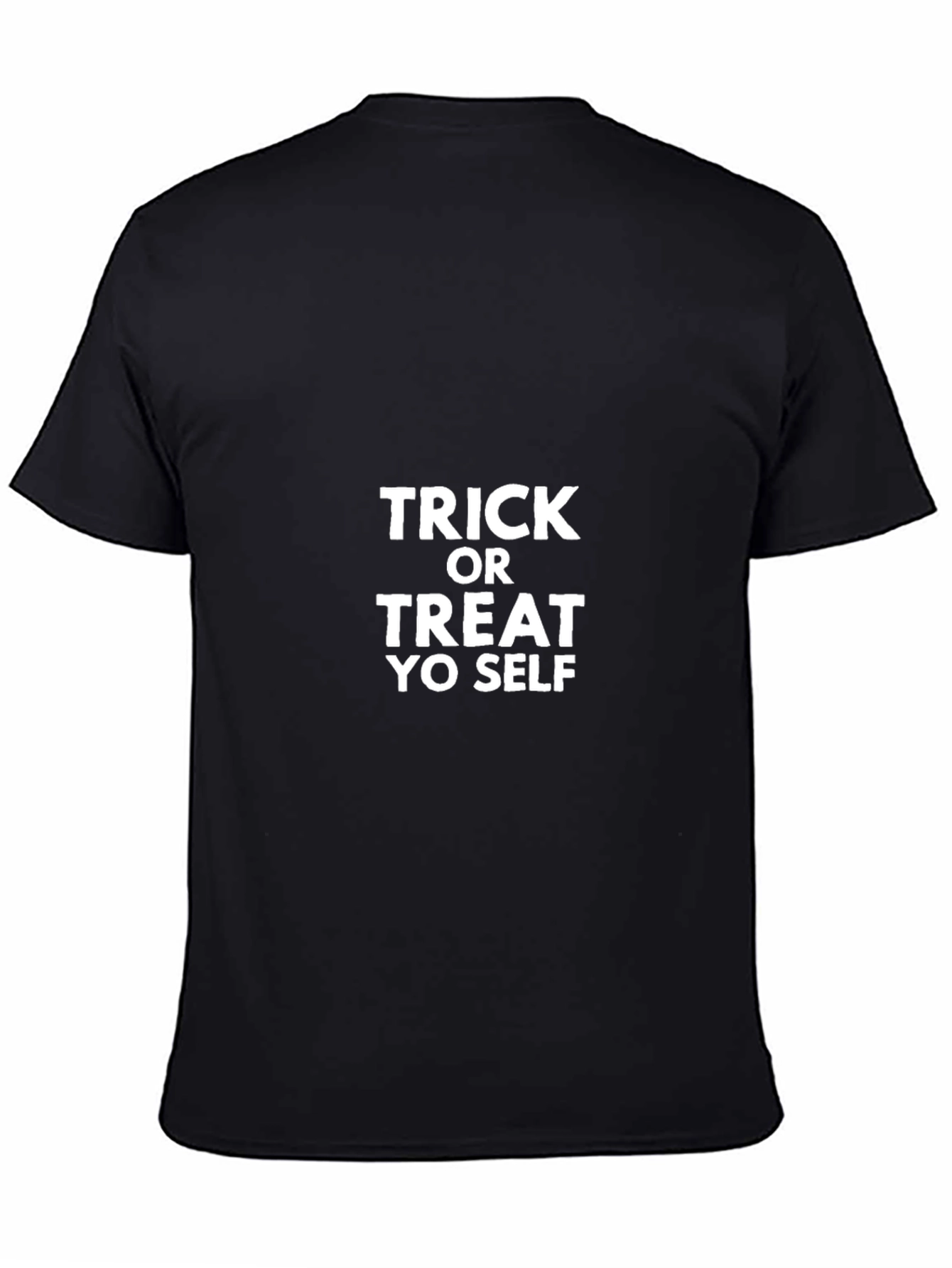 Trick or Treat Yo Self Graphic T-Shirt