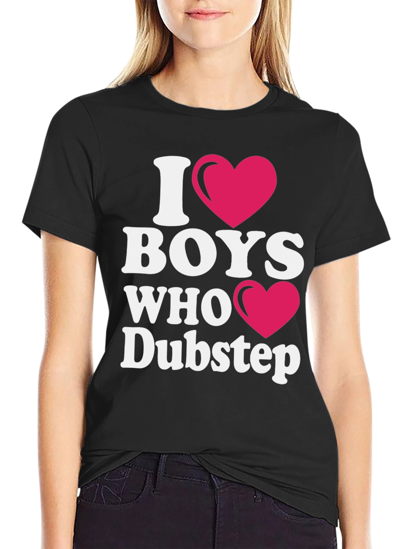 I Heart Boys Who Dubstep T-Shirt