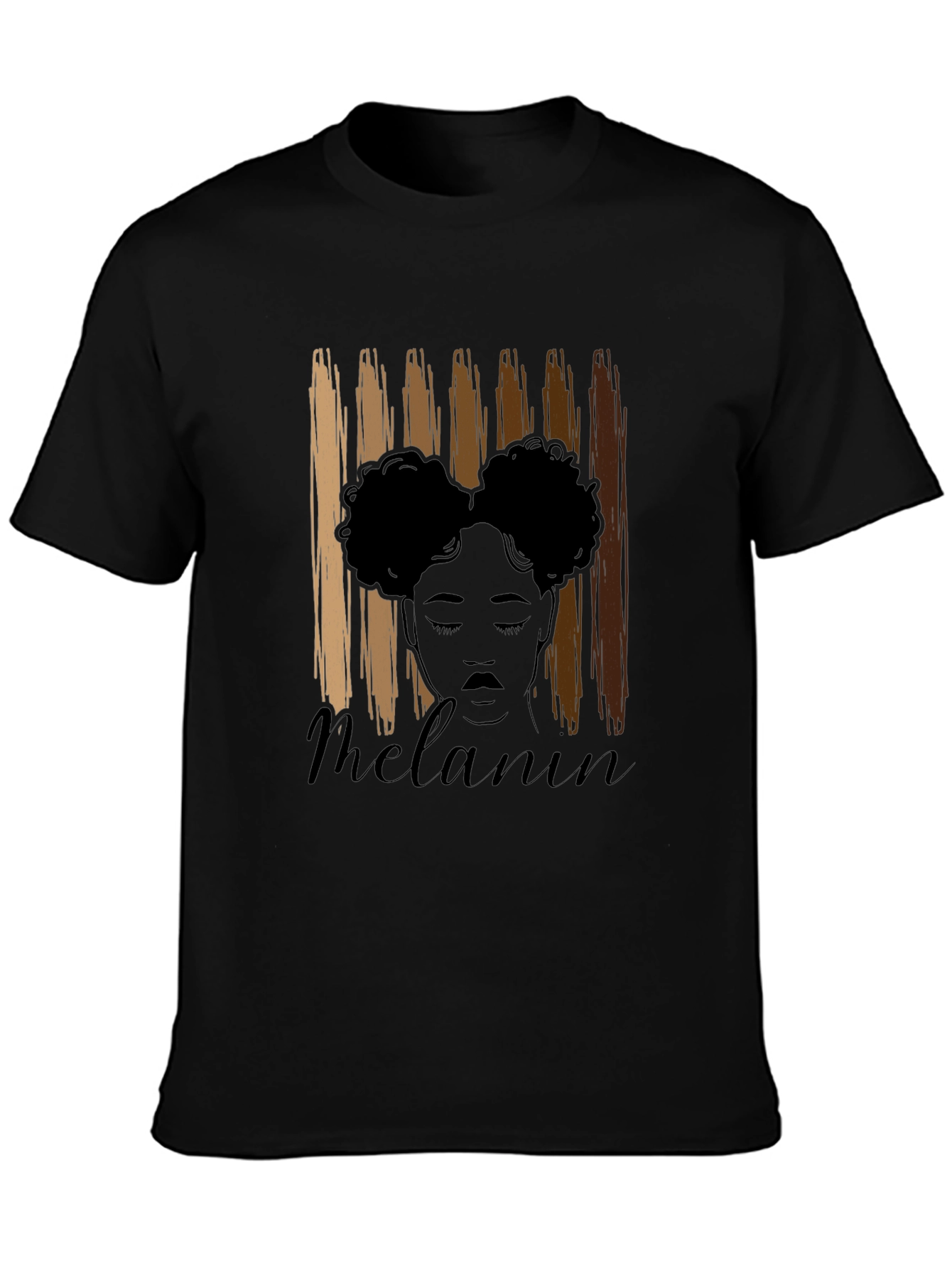 Melanin Black T-Shirt