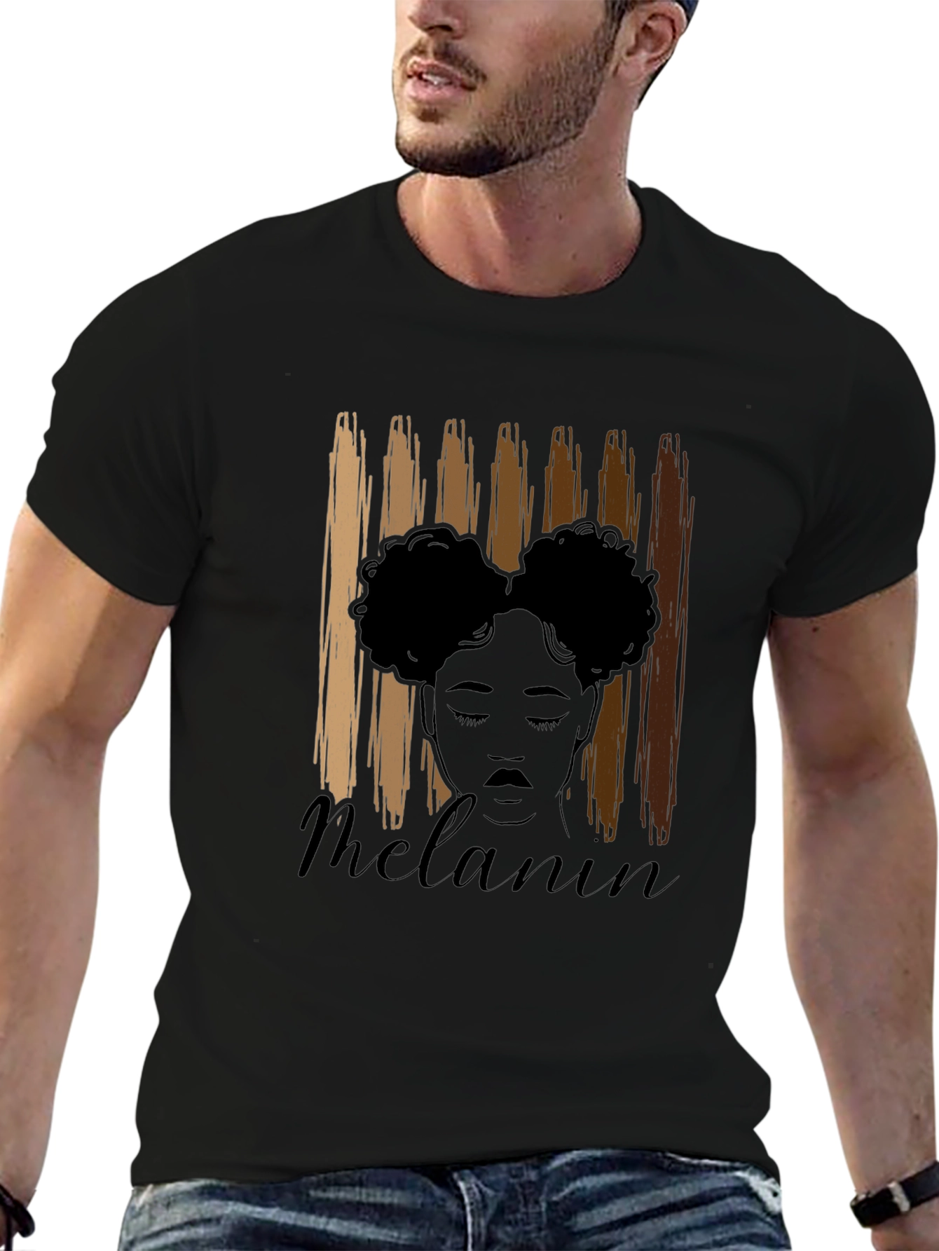Melanin Black T-Shirt