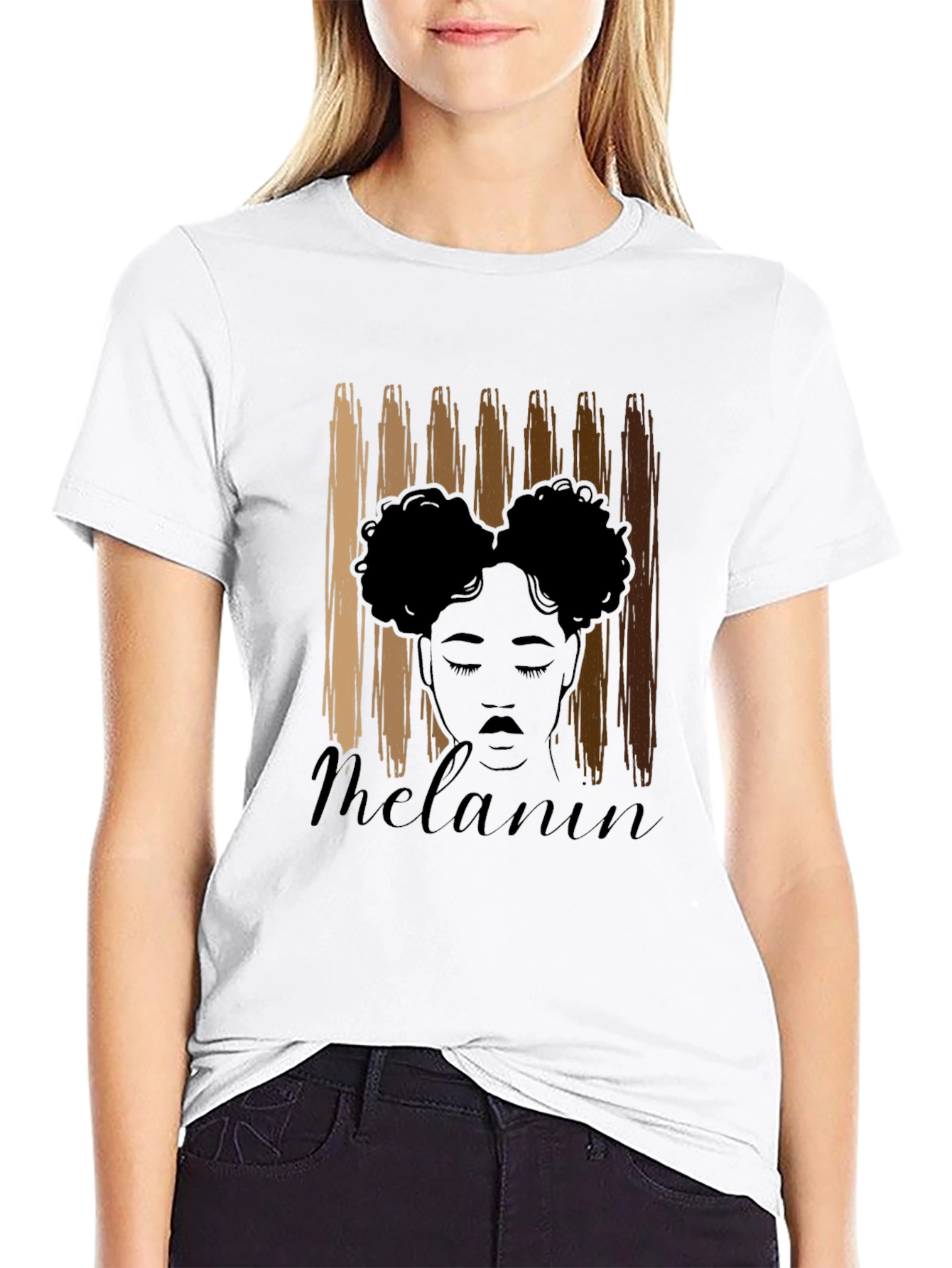 Melanin Black T-Shirt