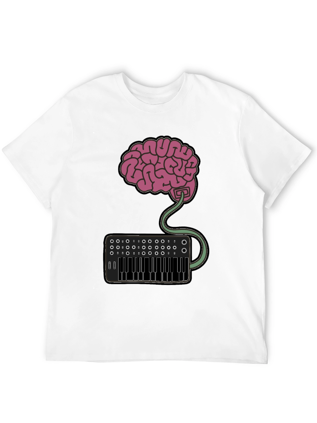 Brain Synth T-Shirt - Express Your Creative Mind!