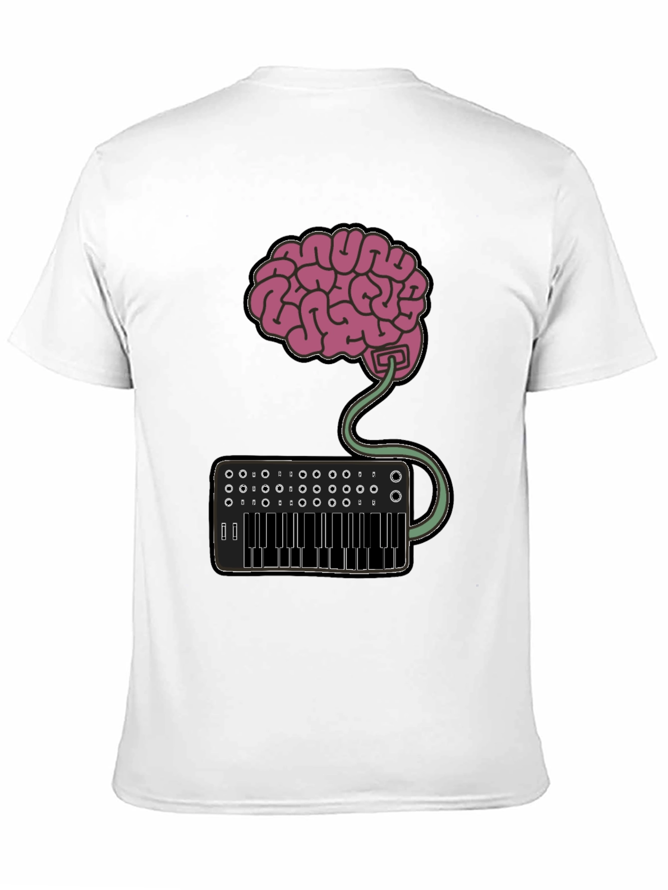 Brain Synth T-Shirt - Express Your Creative Mind!