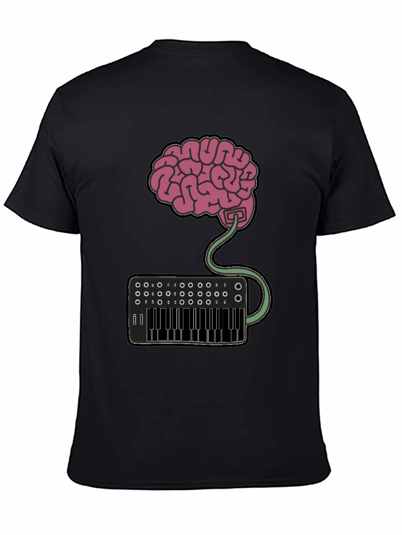 Brain Synth T-Shirt - Express Your Creative Mind!