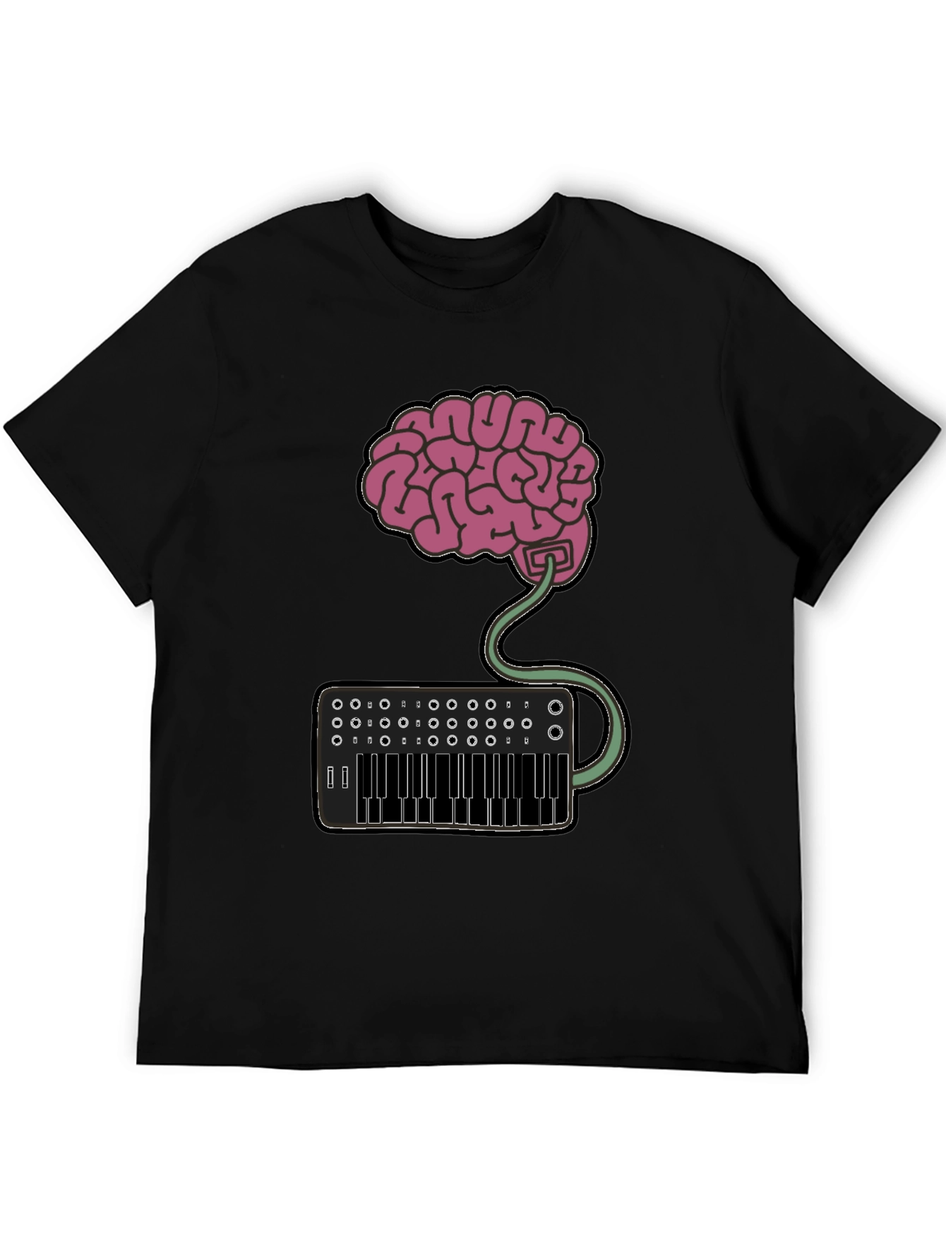 Brain Synth T-Shirt - Express Your Creative Mind!