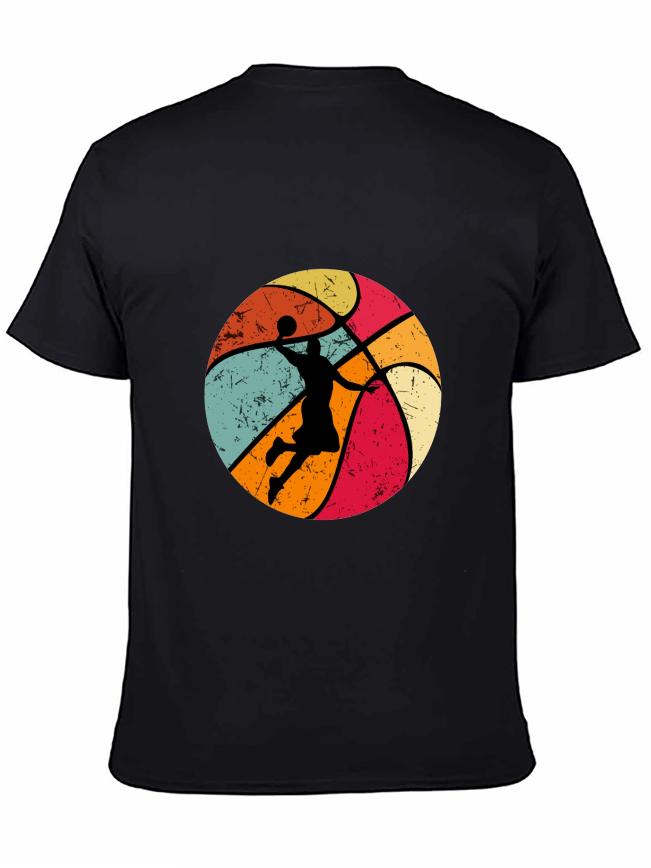 Retro Basketball Dunk T-Shirt