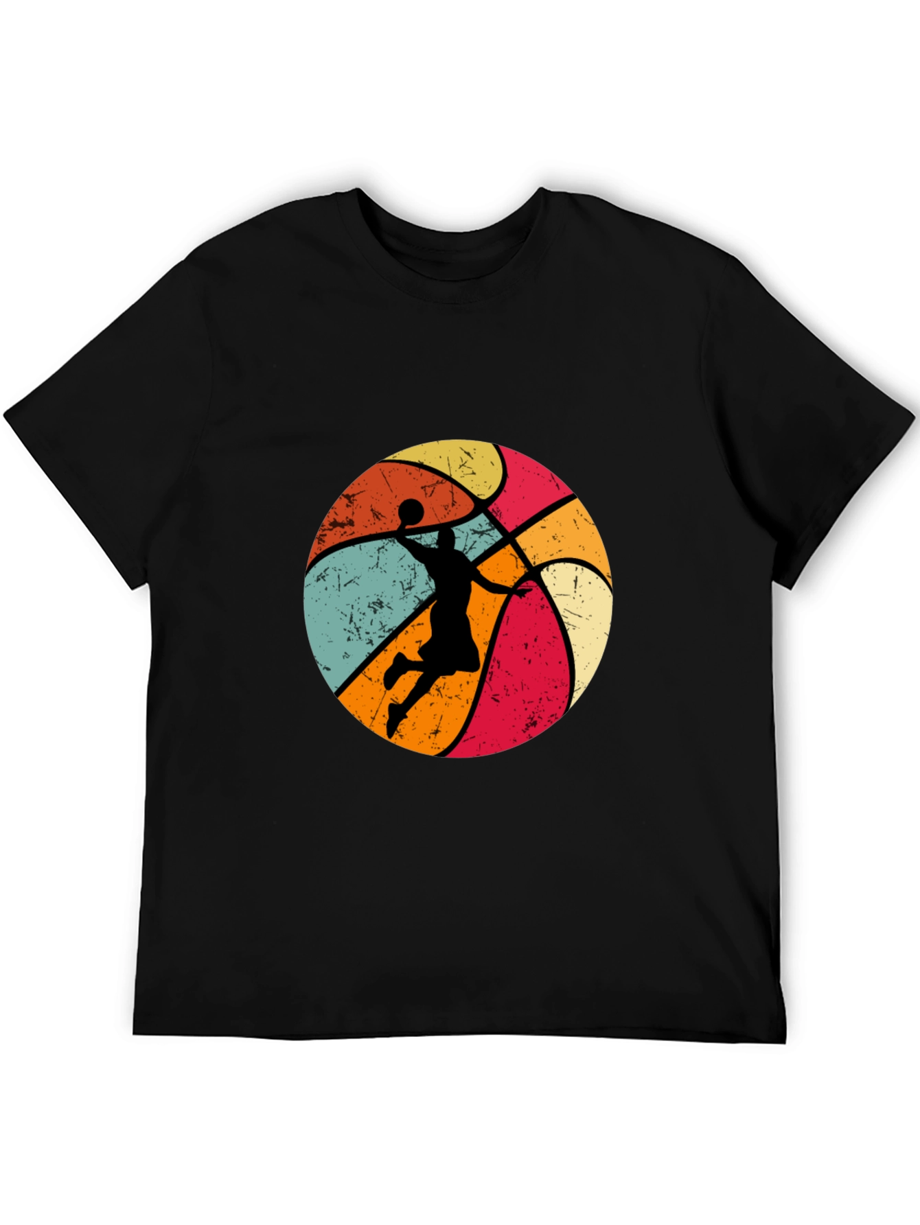 Retro Basketball Dunk T-Shirt