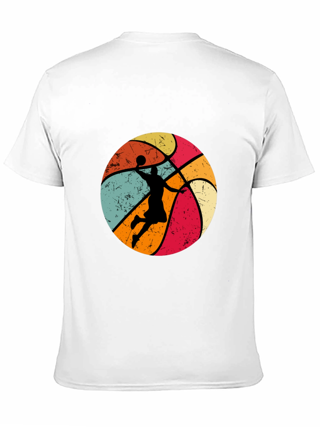 Retro Basketball Dunk T-Shirt