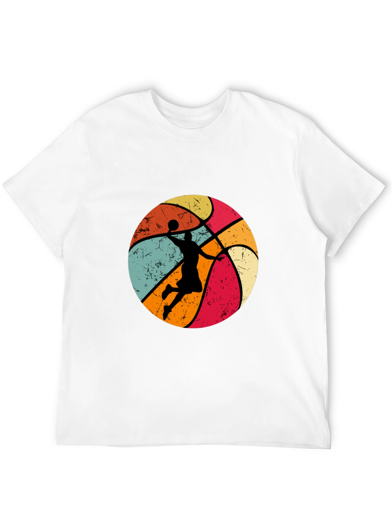 Retro Basketball Dunk T-Shirt