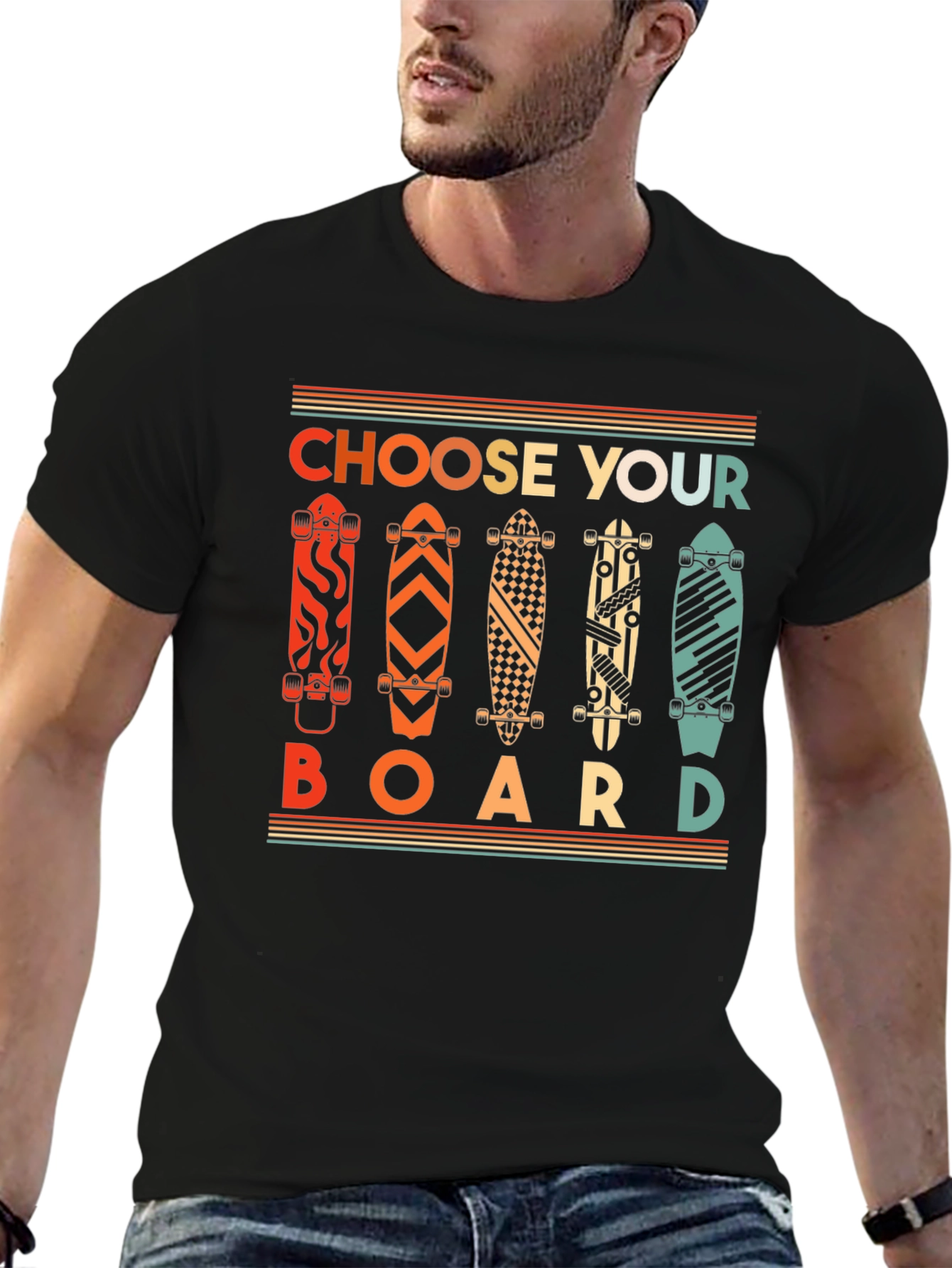 Choose Your Board Graphic T-Shirt