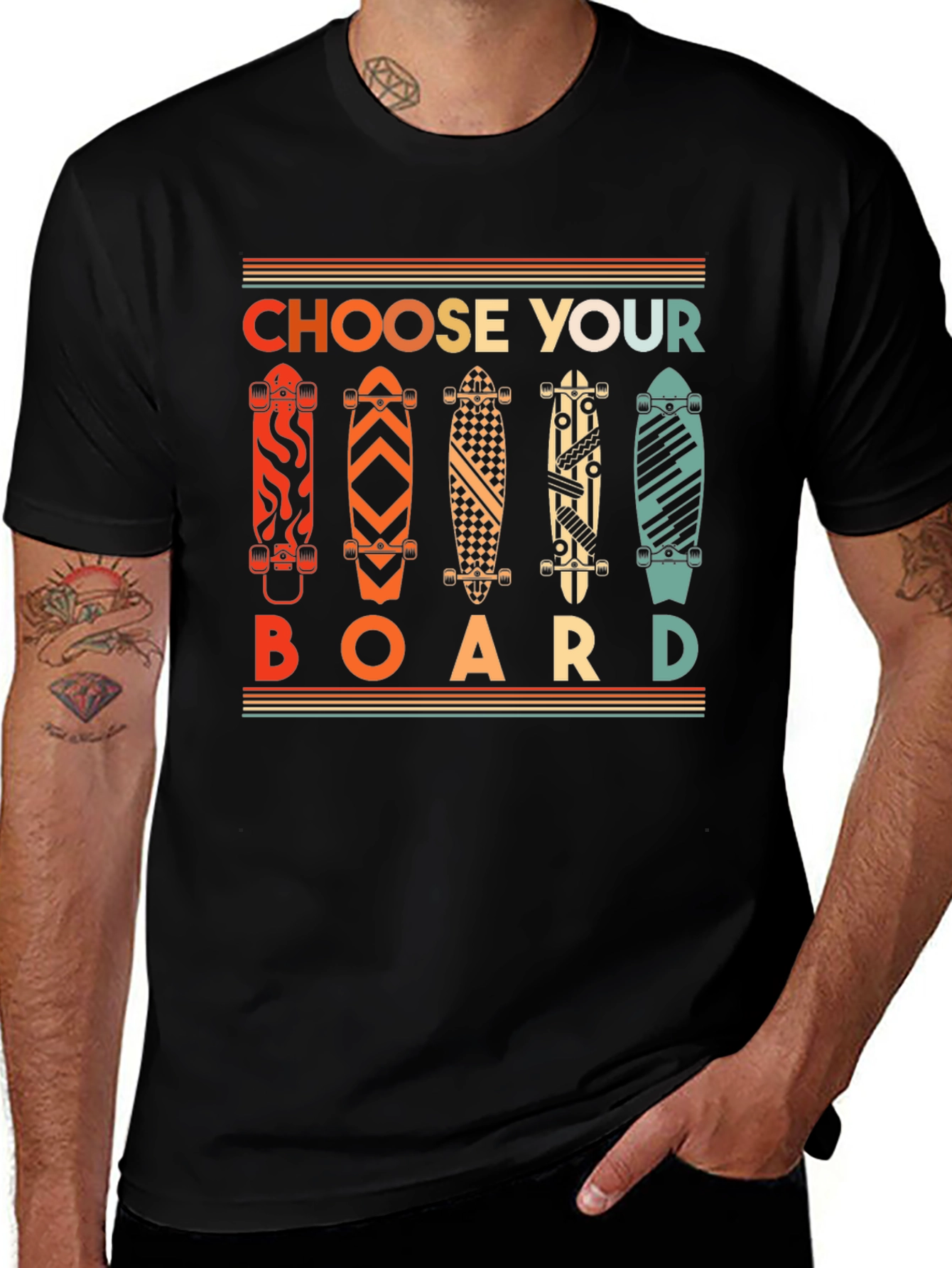 Choose Your Board Graphic T-Shirt